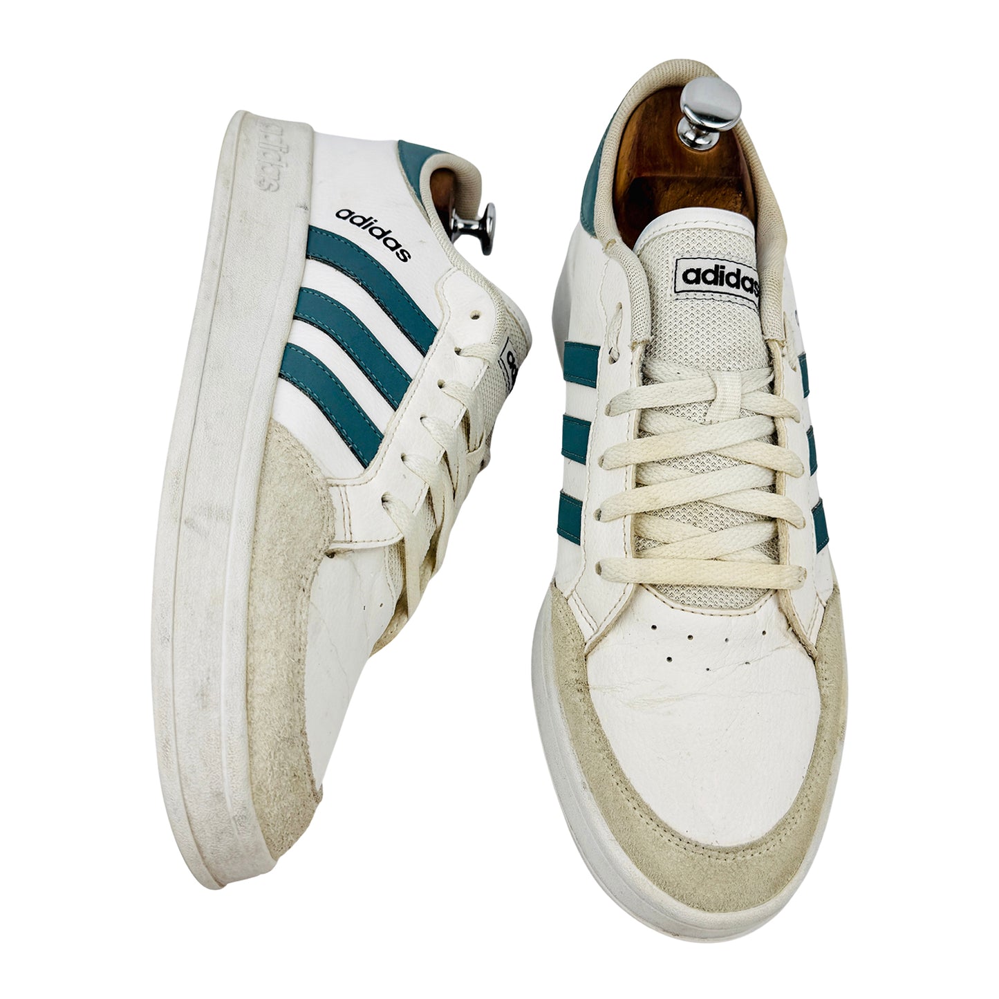 Adidas Breaknet 'Hazy Emerald' Sneakers (Size 43.5) - FZ1839