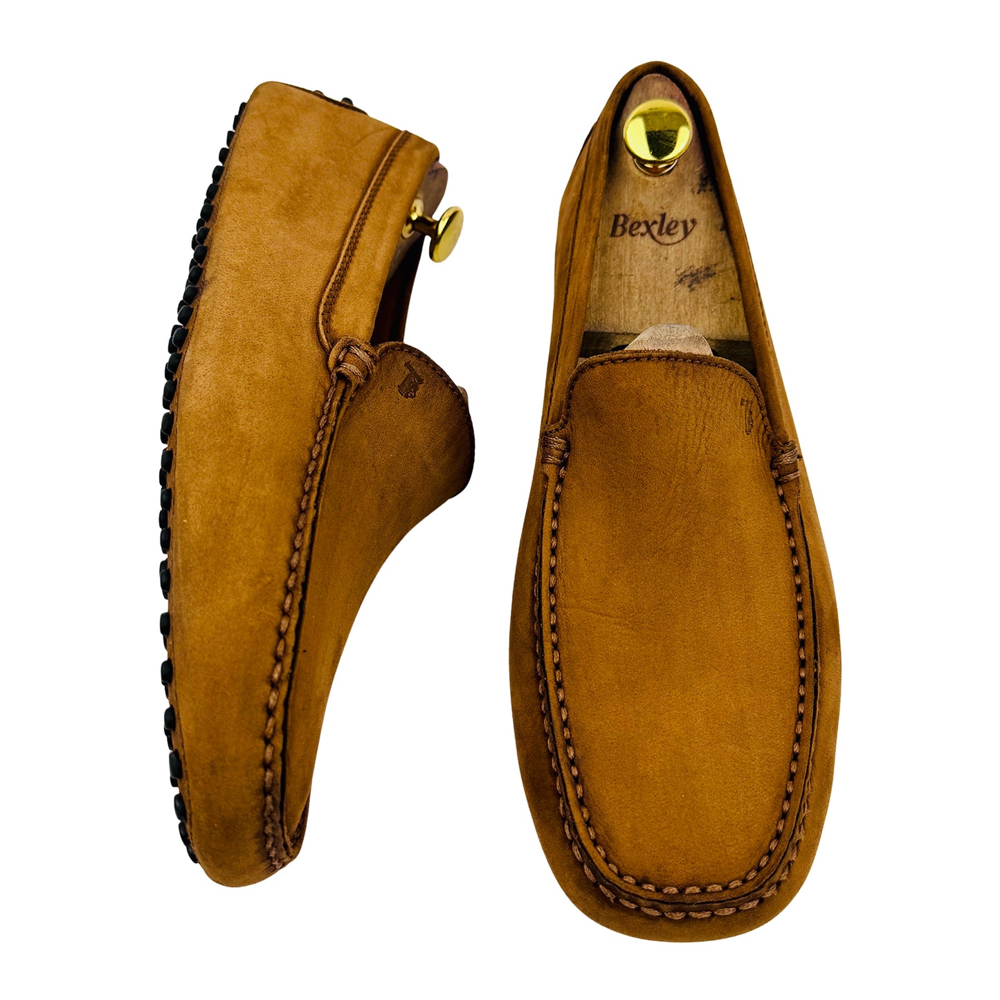 Tod's Brown Suede Gommino Driving Loafers (Size 43/43.5)