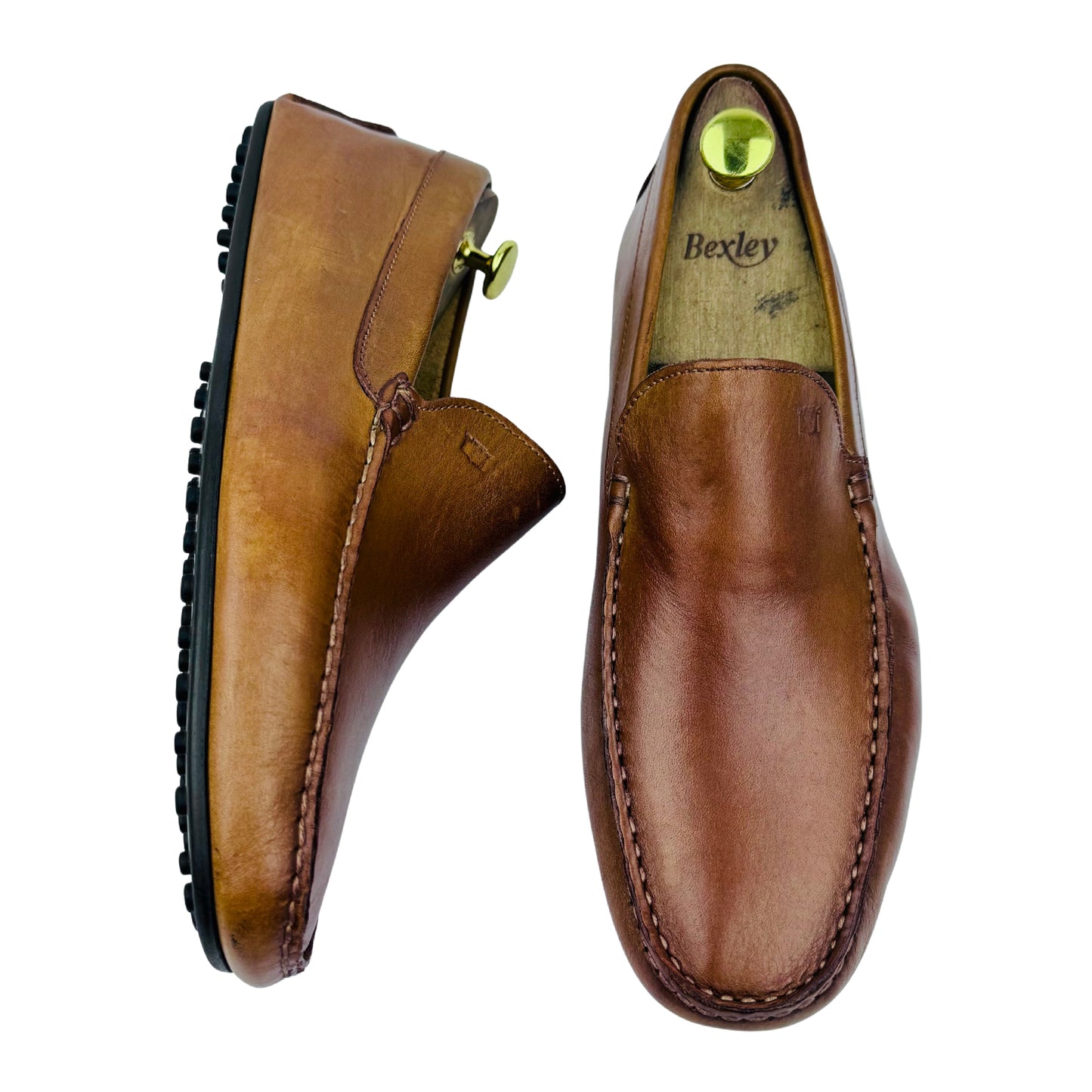 Florsheim Men's Tan Driving Moccasin (Size 43/43.5)