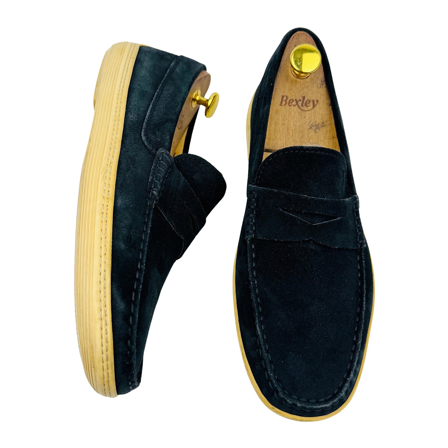 Tod's Men's Navy Suede Italian Loafer (Size 42)