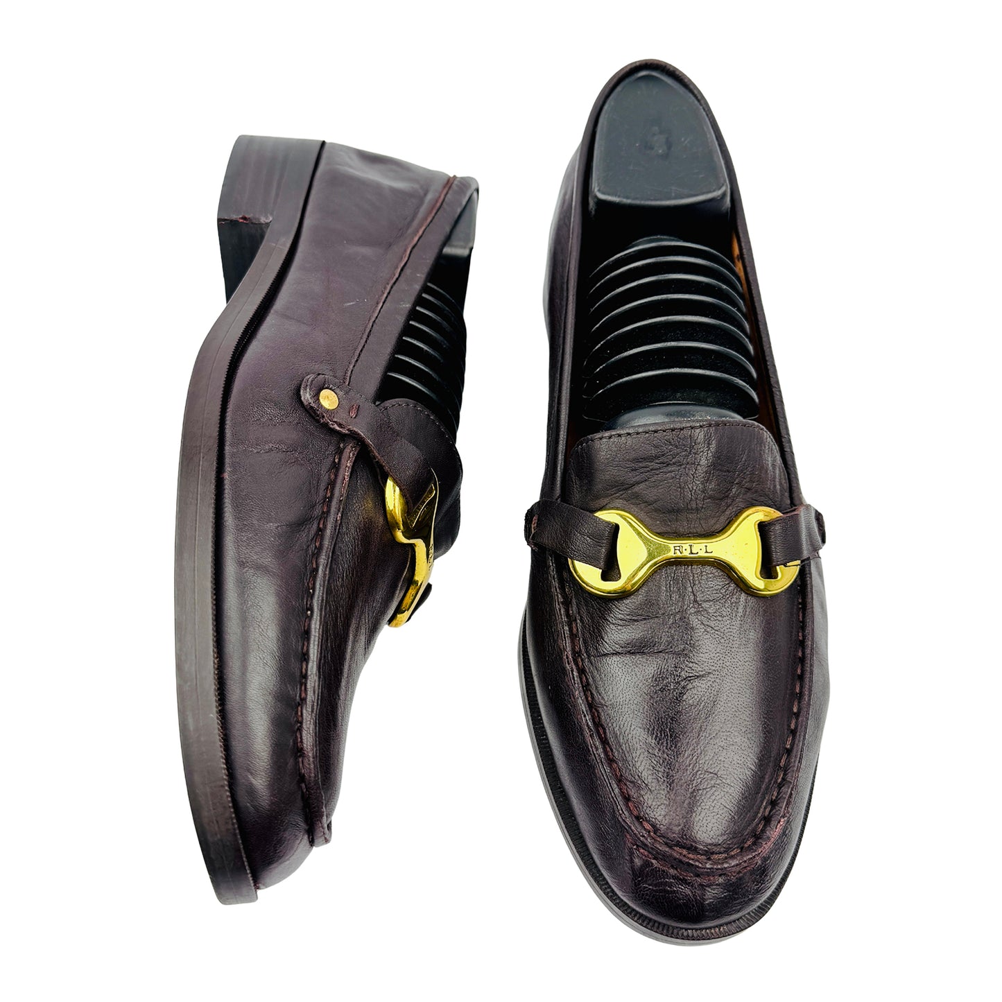 Ralph Lauren Polo Brown Leather Loafers (Size 41.5/42)