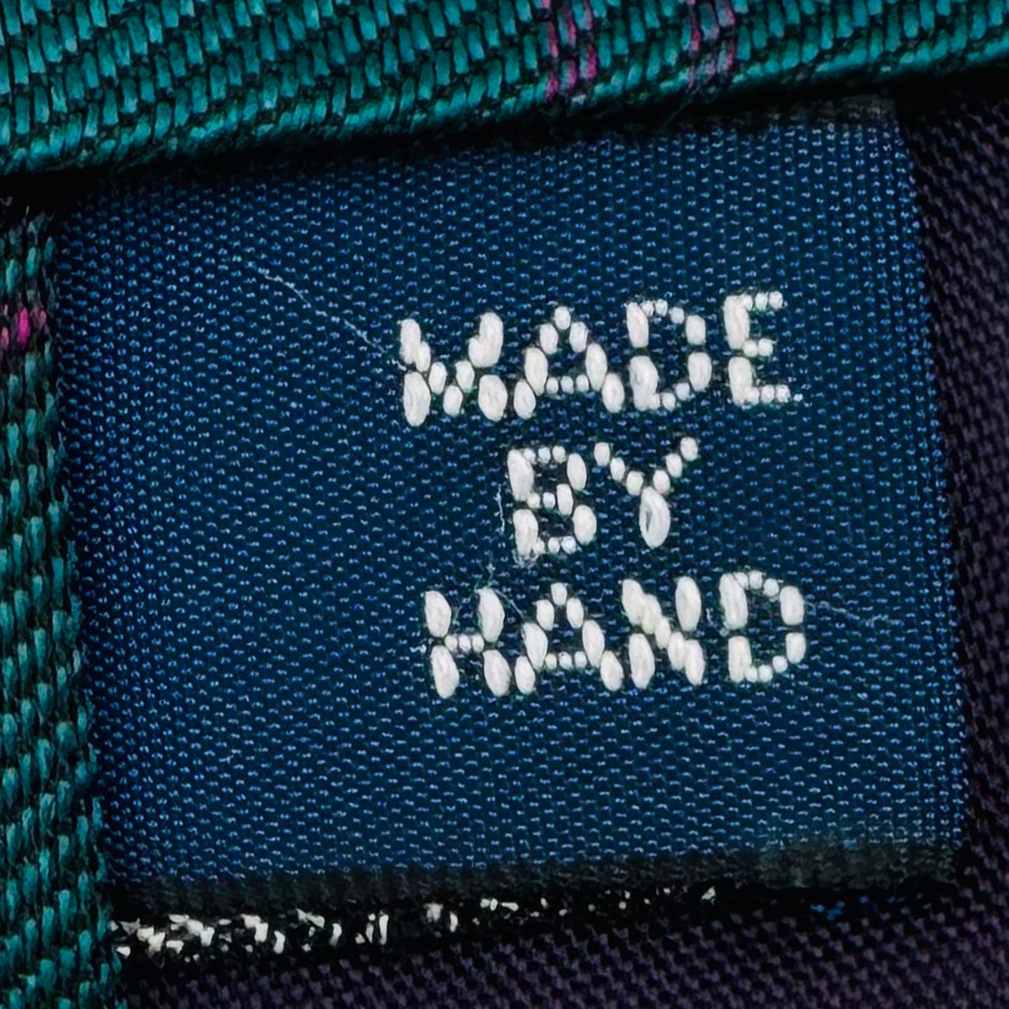 Ralph Lauren Green Tartan 'Checks' Tie (Size Regular)