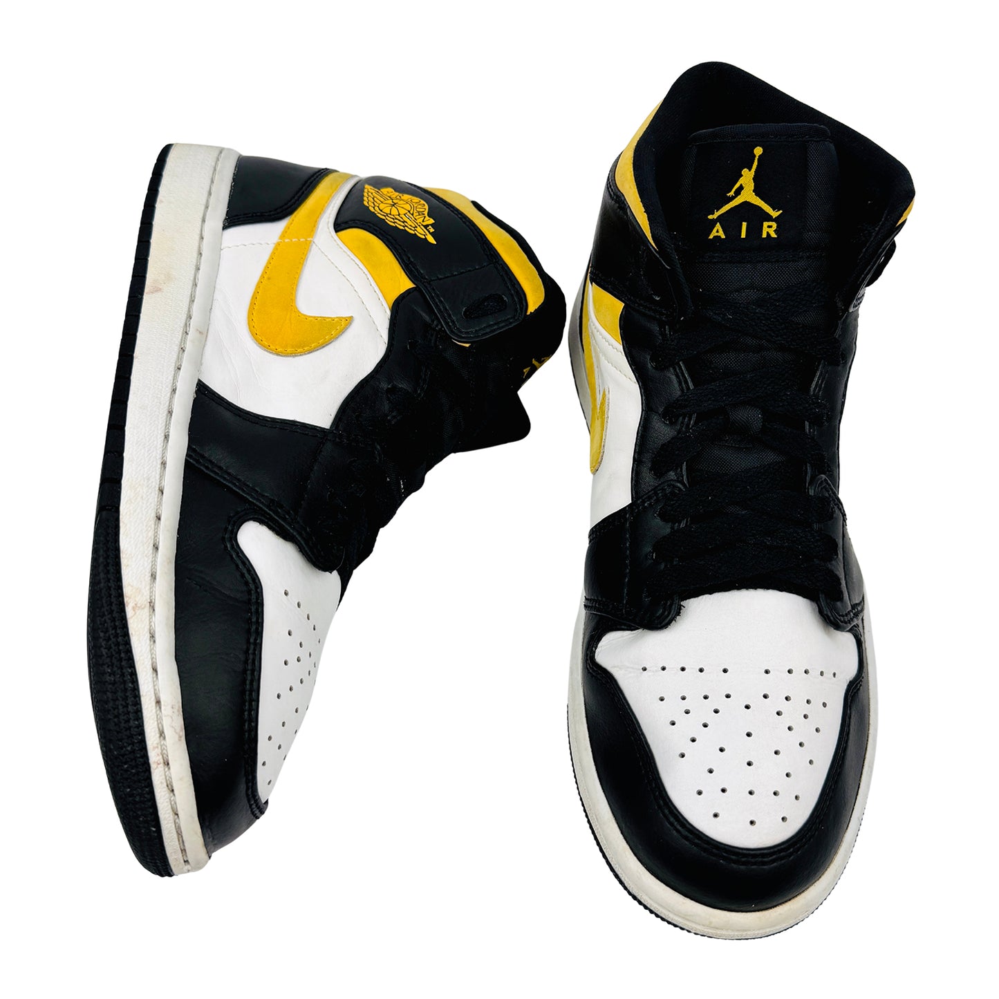 Nike Air Jordan 1 Mid 'Pollen' Sneakers (Size 41) - 554724-177