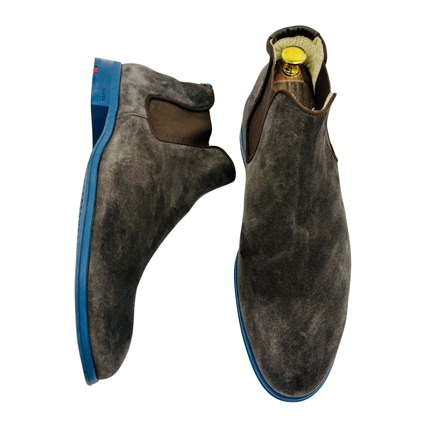 LLOYD Men's Brown Suede Chelsea Boots (Size 42.5)