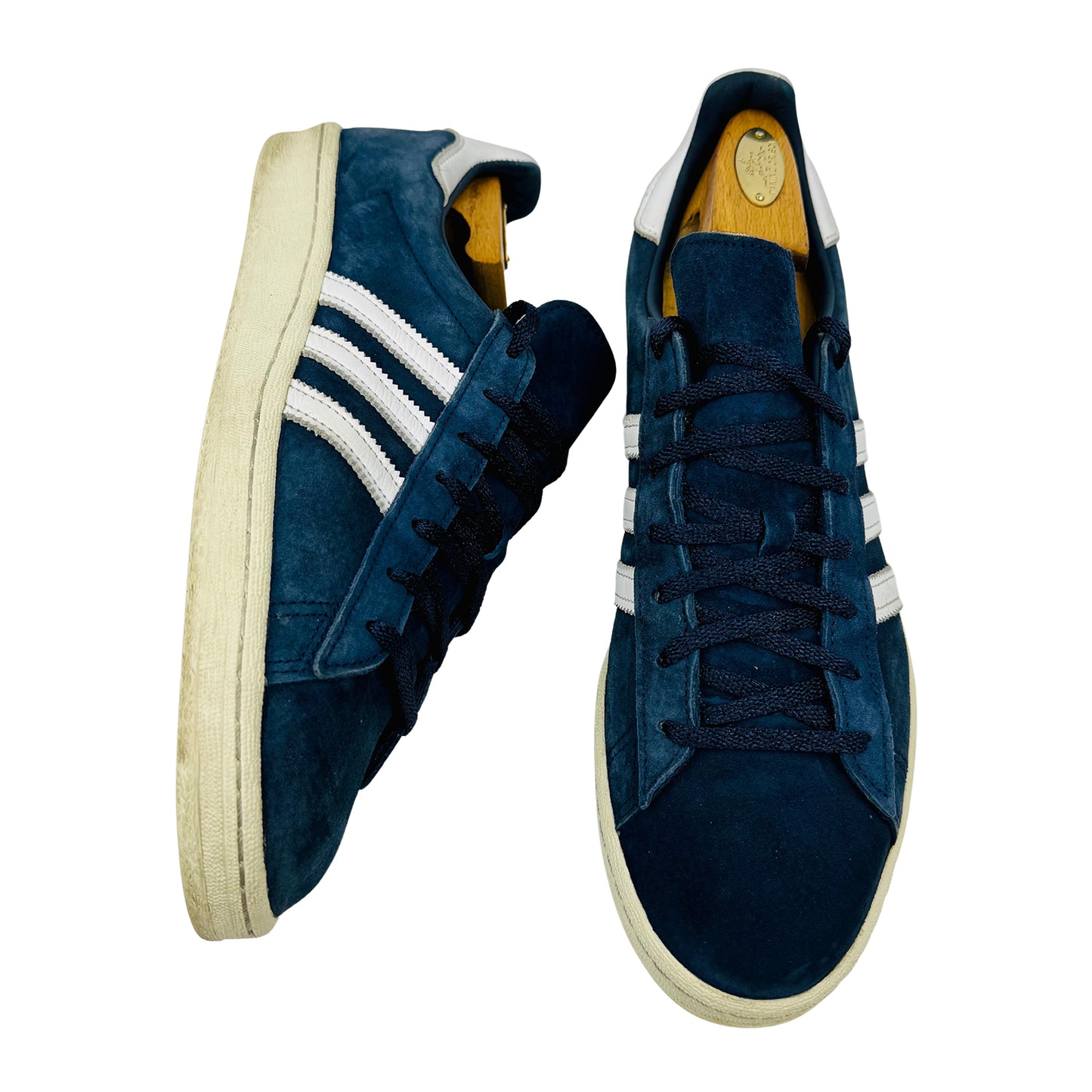 Adidas Campus 80s 'Navy' Sneakers (Size 44.5) - FZ6153