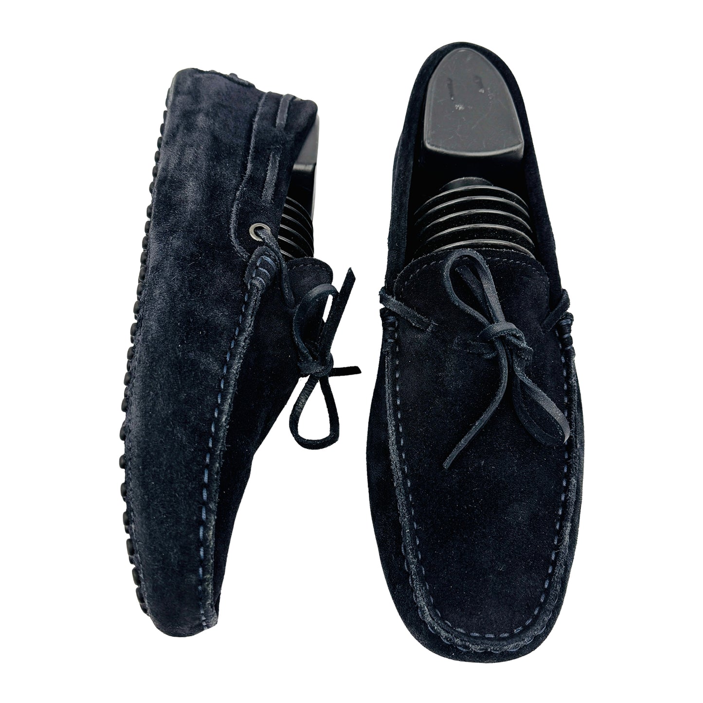 Tod's Dark Navy Suede Gommino Driving Loafers (Size 41.5/42)