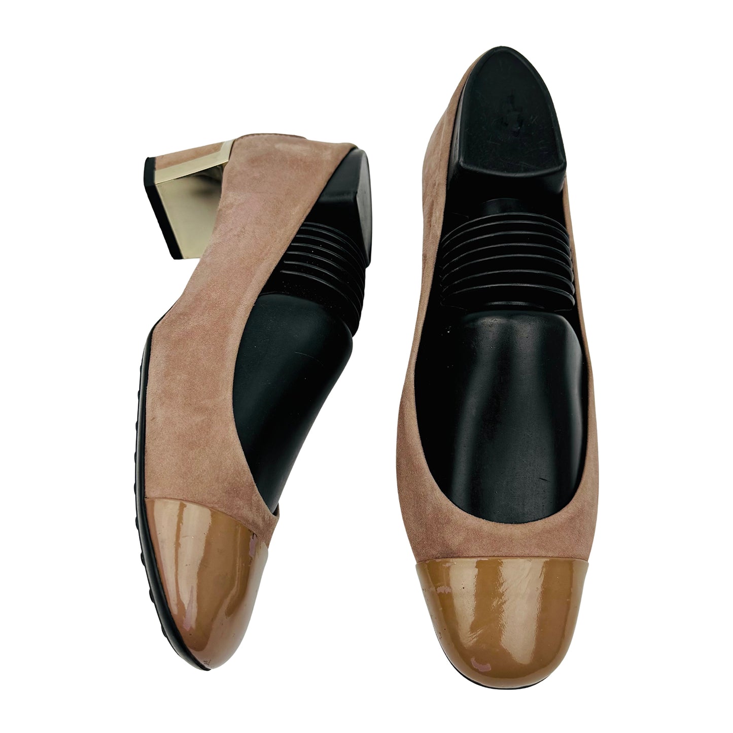 Tod's Women's 'Rose Beige' Formal Heels (Size 38.5)