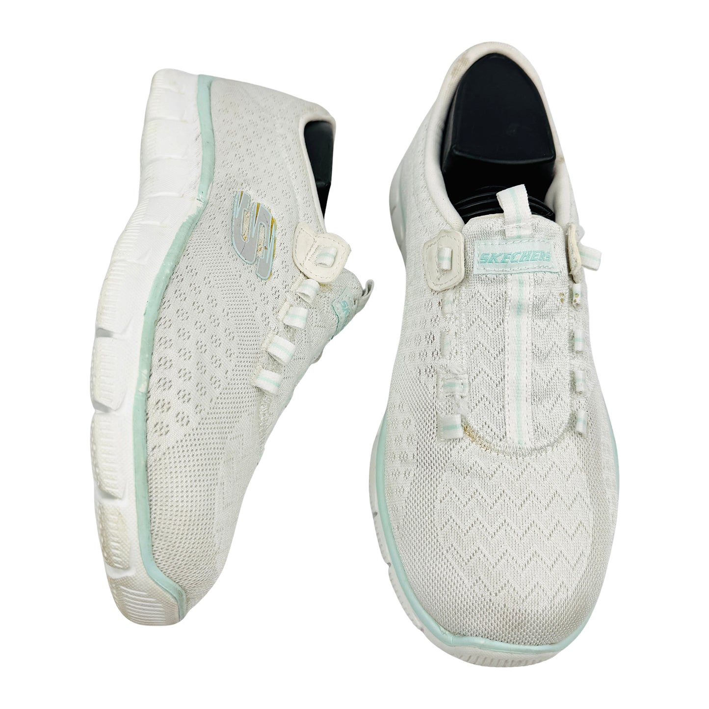 Skechers Empire - Ocean View 'Mint' Shoes (Size 38/38.5) - 12406 WMT