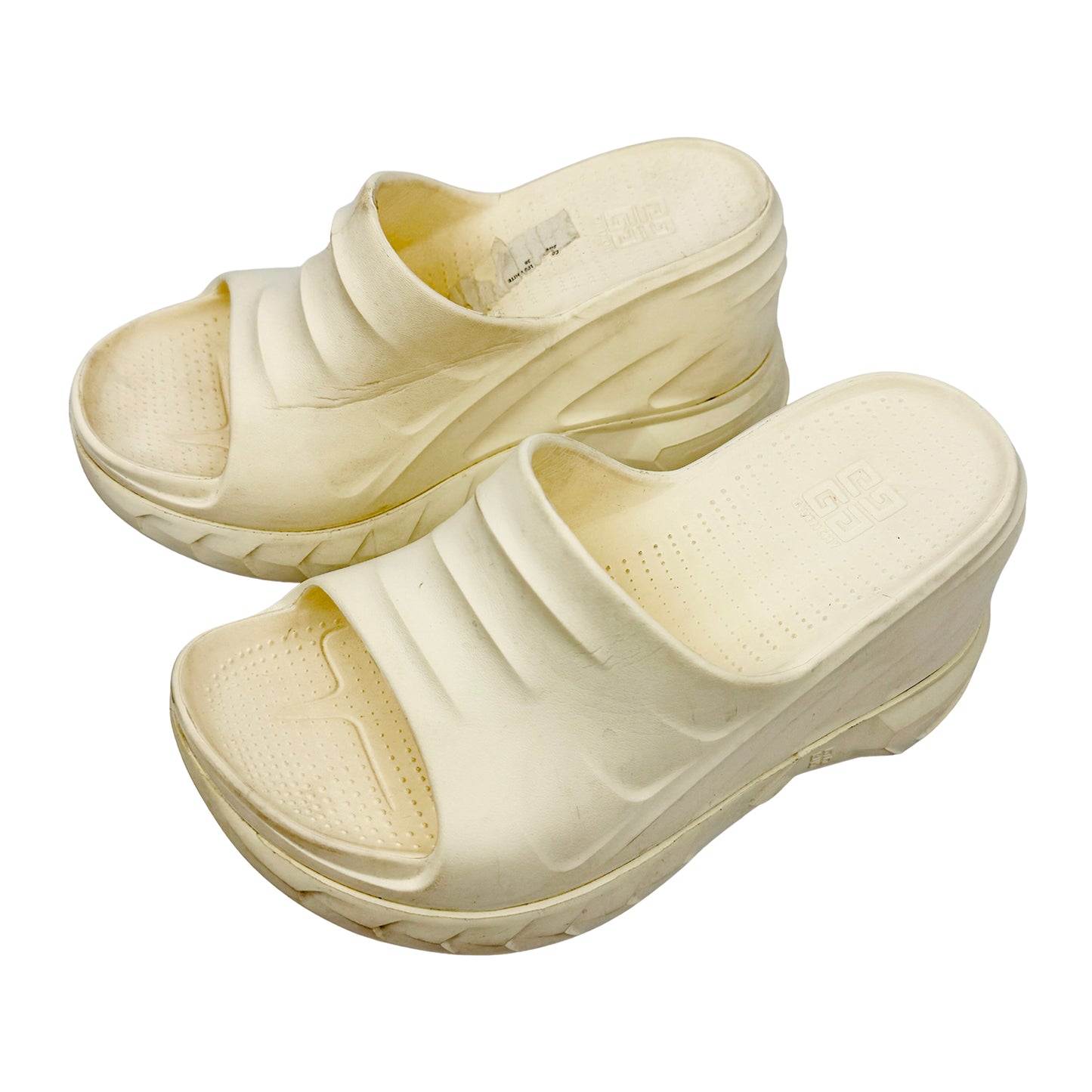 Givenchy Women's Marshmallow Wedge Sandal Slides (Size 38)