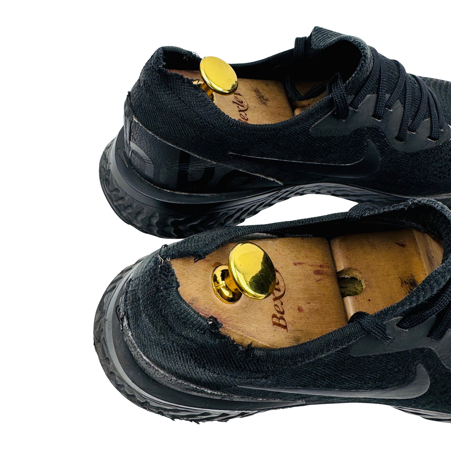 Nike Epic React Flyknit Triple Black Sneakers (Size 42.5/43)