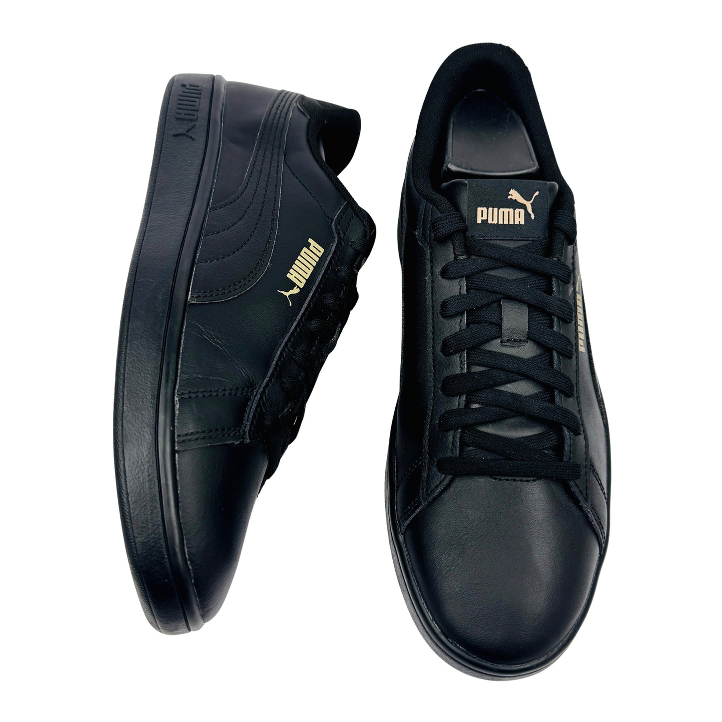 Puma Smash 3.0 L 'Black Gold' Sneakers (Size 42) - 390987-10