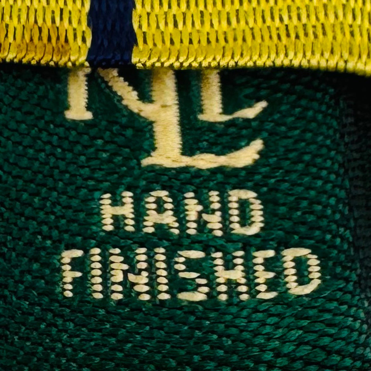 Ralph Lauren Polo Bright Yellow 'Diagonal Stripes' Tie (Size Regular)