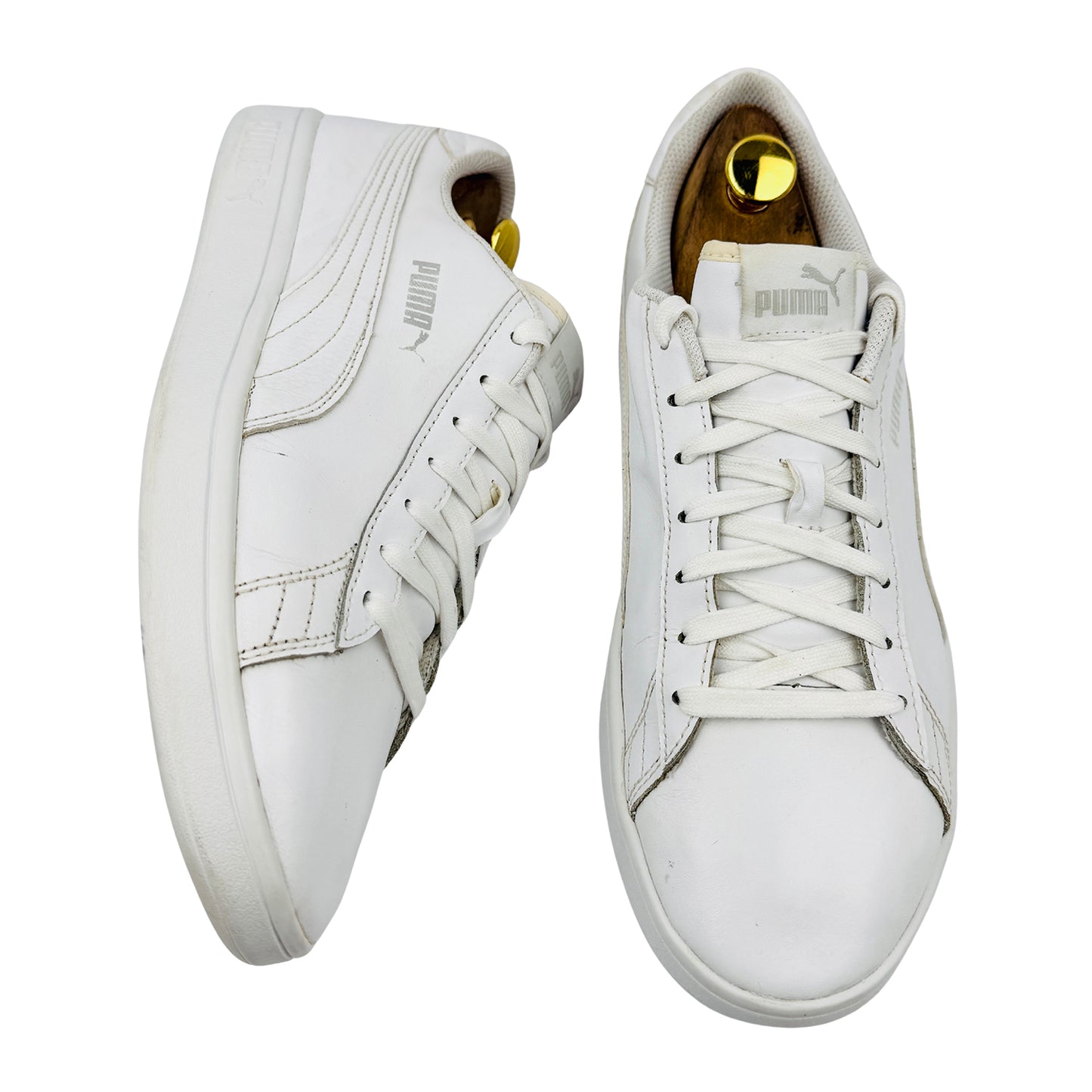 Puma Smash V2 L 'Triple White' Sneakers (Size 43) - 365215-07