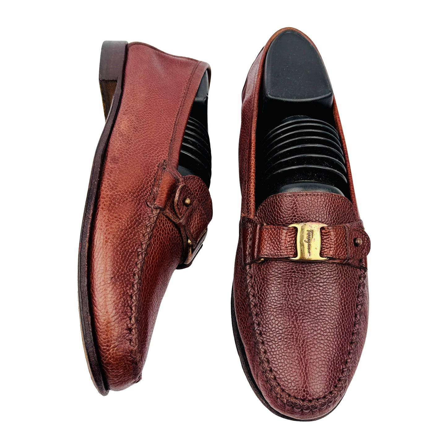 Salvatore Ferragamo Vara Bit Loafers (Size 40/40.5)