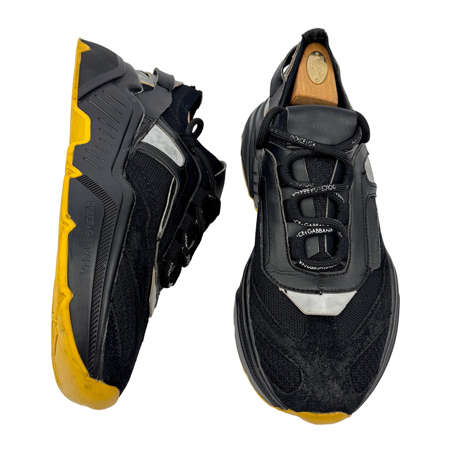 One Front One Cross image of Dolce & Gabbana Men's Daymaster Sneakers (Size 42.5/43) - CS1766AX034