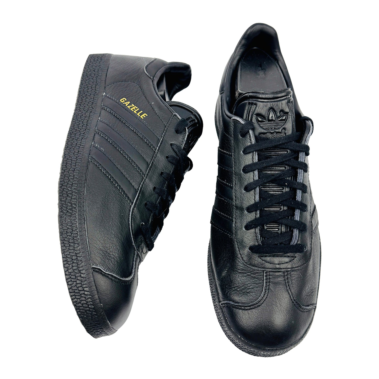 Adidas Men's Gazelle Black Sneakers (Size 41/41.5) - BB5497