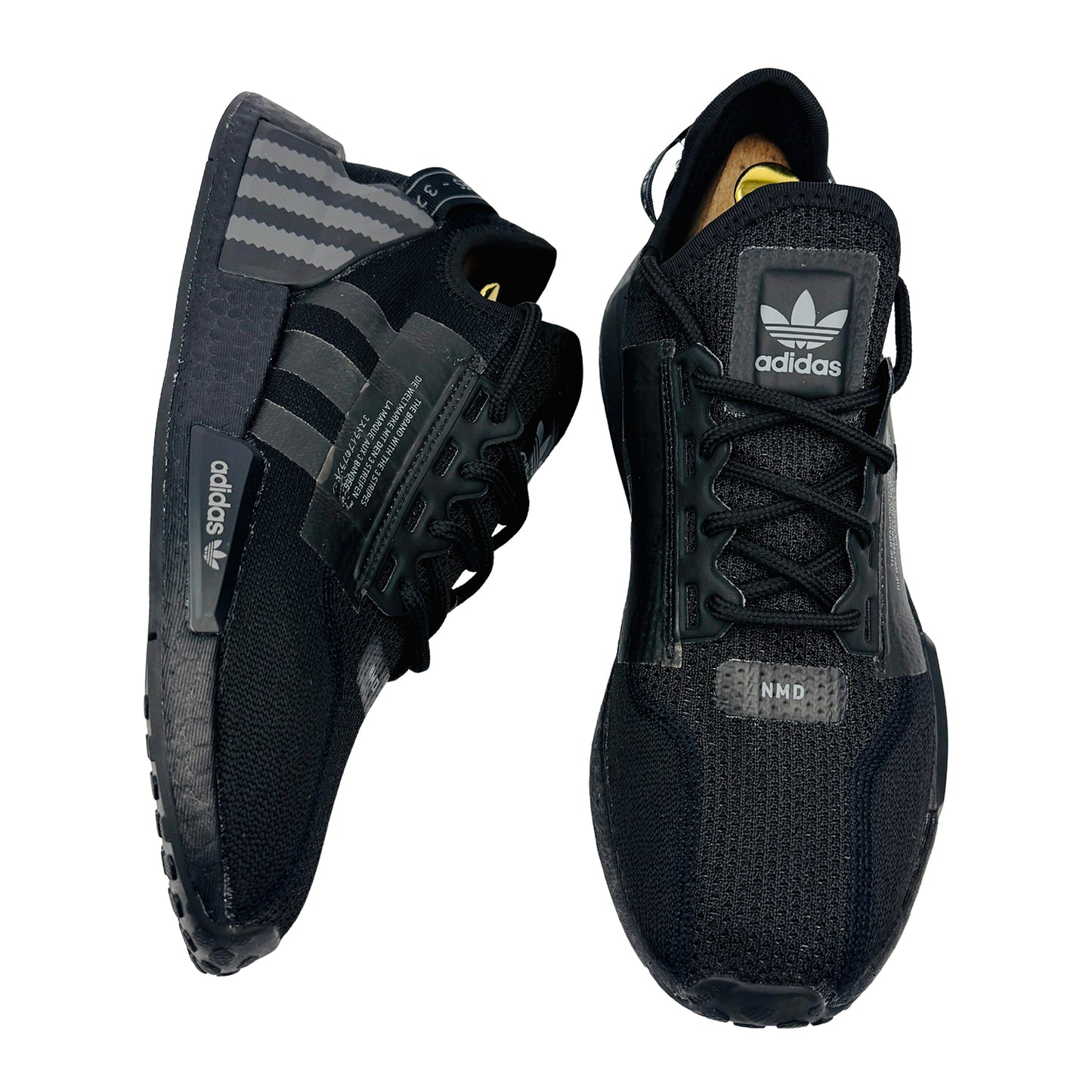 Adidas Men's NMD R1 V2 Core Black Shoes (Size 43.5) - HP9743