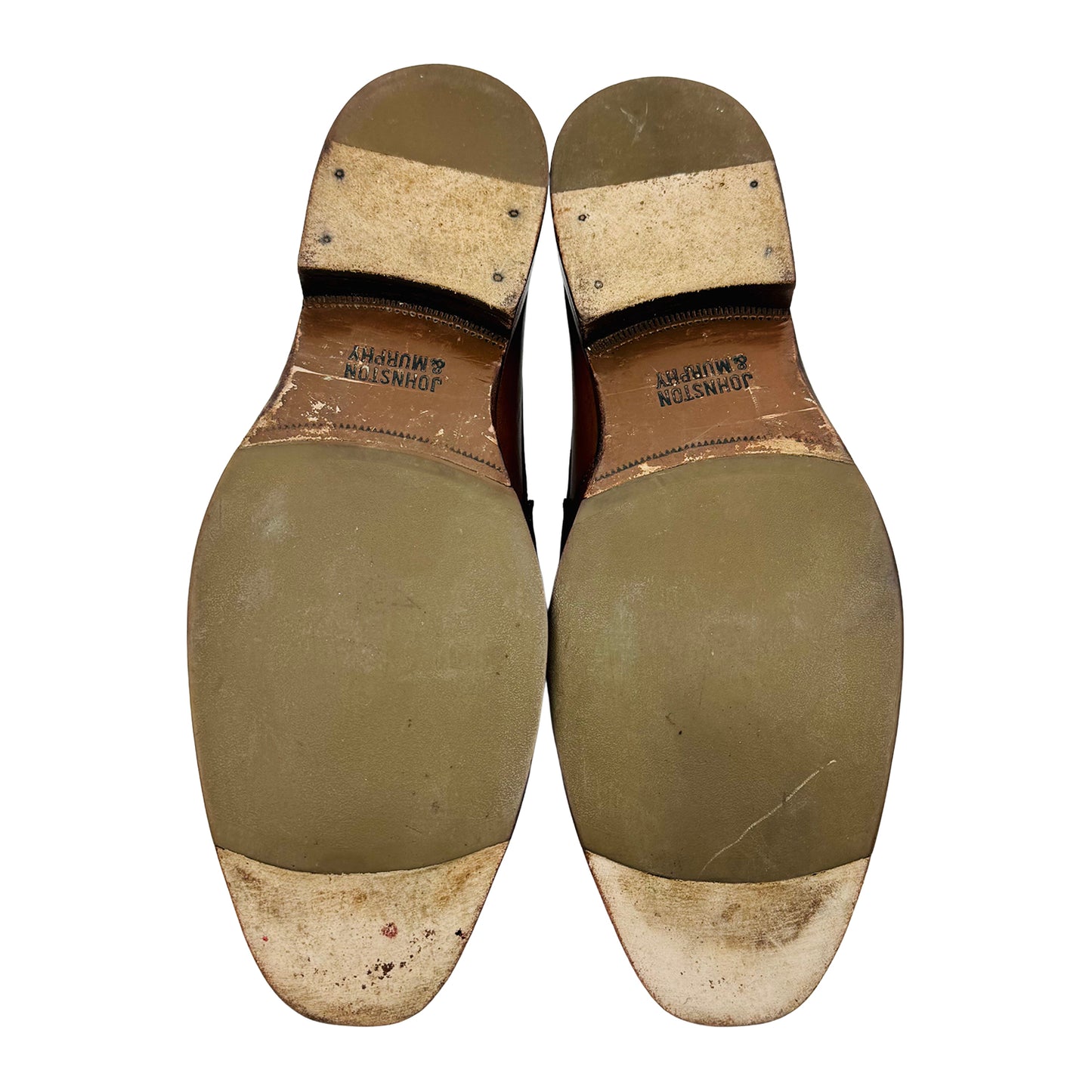 Johnston & Murphy Flynch Bit Tan Leather Loafer (Size 44.5)