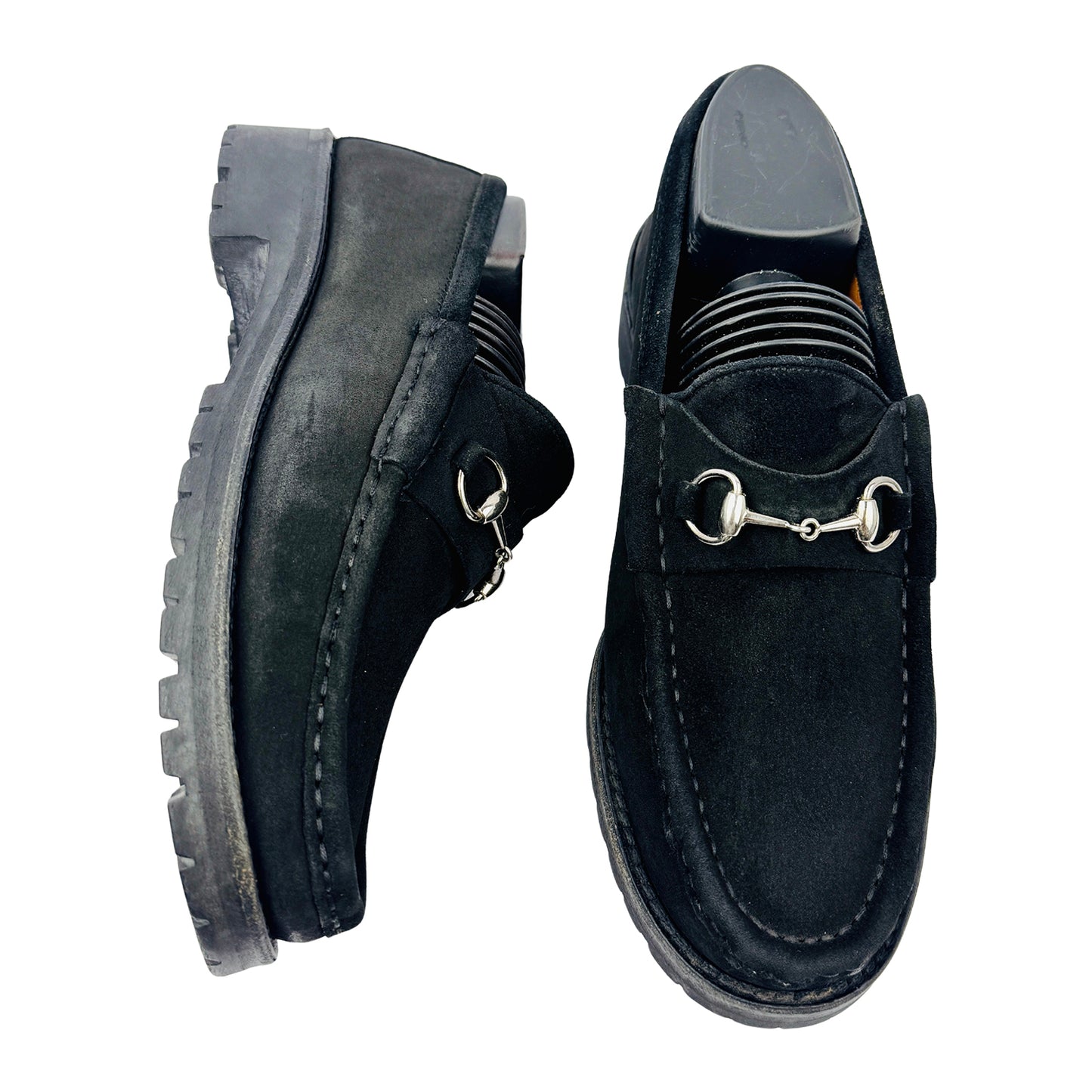 Gucci Horsebit Black Loafers (Size 37.5/38) - 101 6105