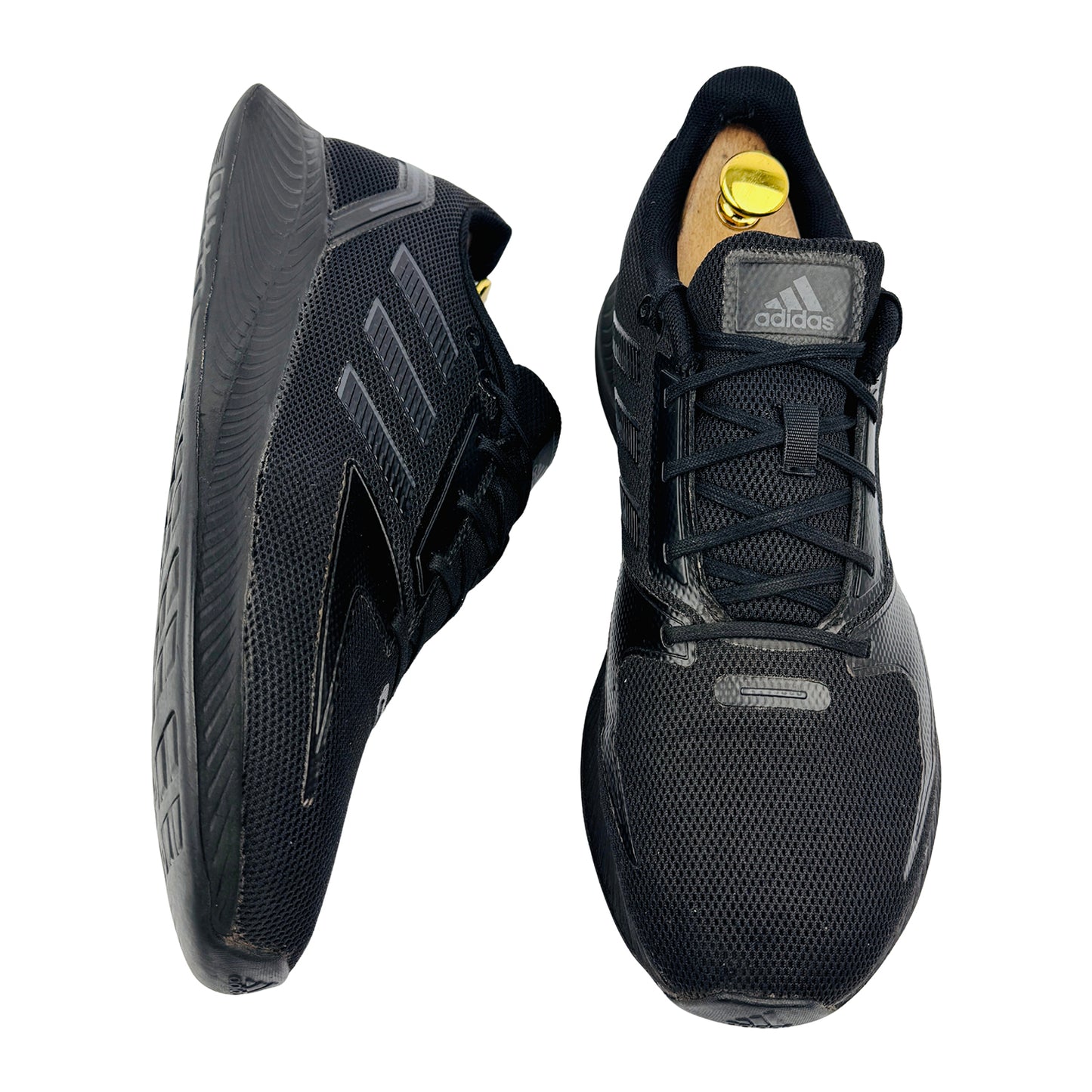 Adidas Runfalcon 2.0 Black Sneakers (Size 43/43.5) - G58096