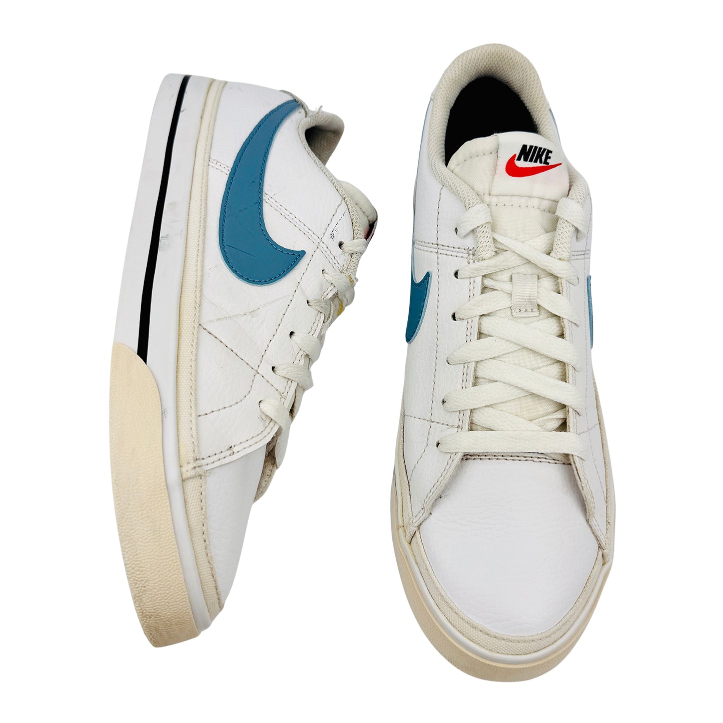 Nike Court Legacy White Sneakers (Size 42) - CU4150‑104