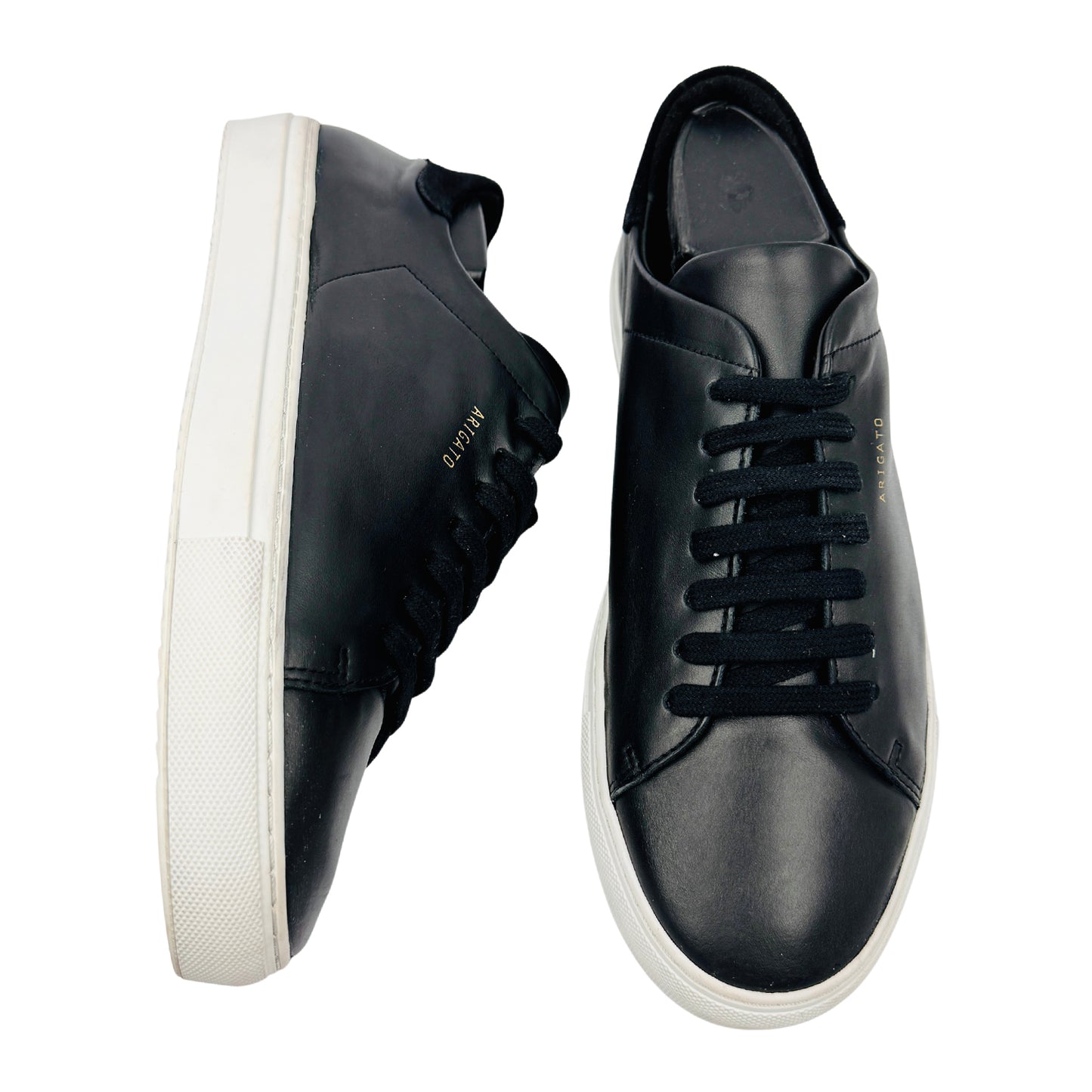 Axel Arigato Men's Clean 90 Black White Sneakers (Size 42)