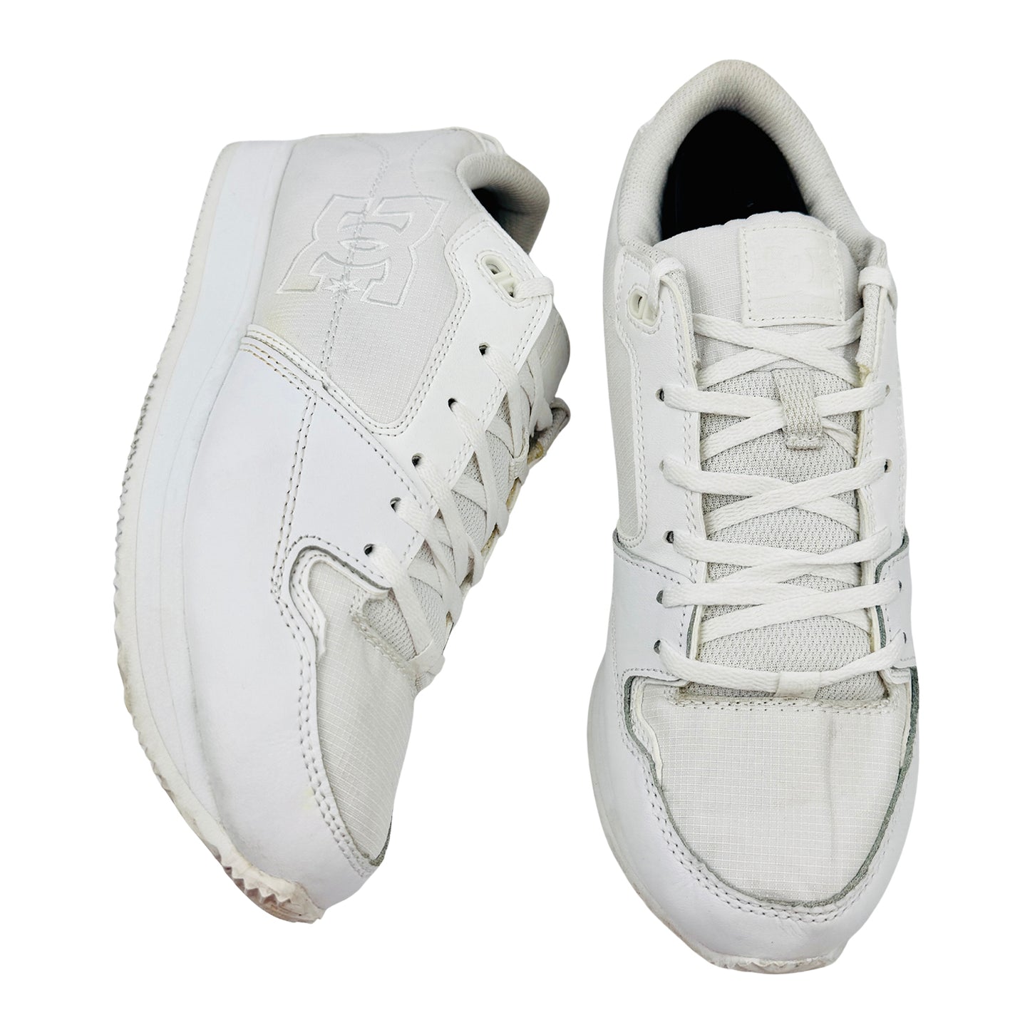 DC Alias White Sneakers (Size 40.5) - ADJS700094
