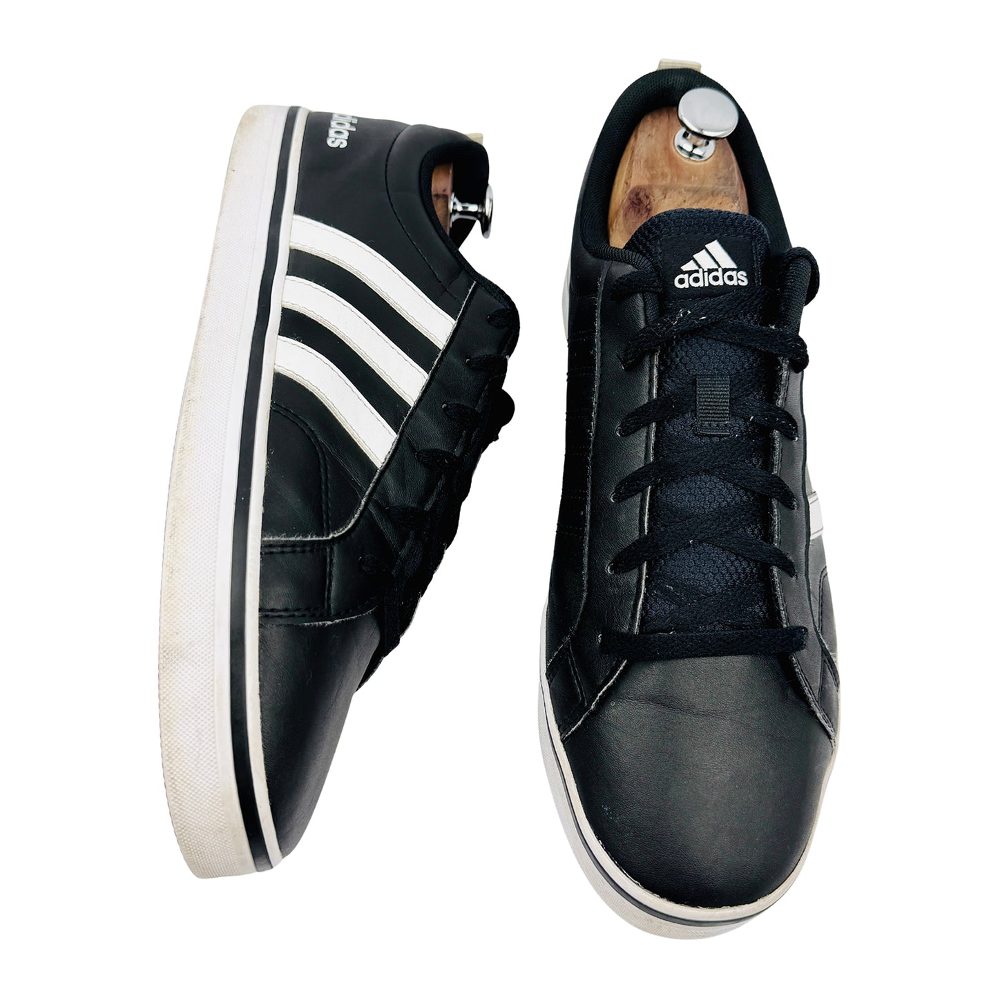 Adidas VS Pace 2.0 'Core Black' Sneakers (Size 45.5) - HP6009