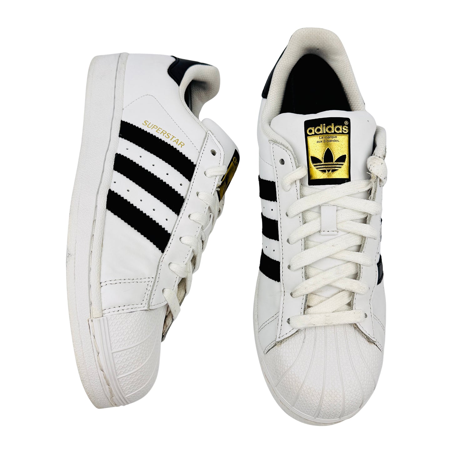 Adidas Superstar Cloud White Sneakers (Size 41.5/42) - C77124