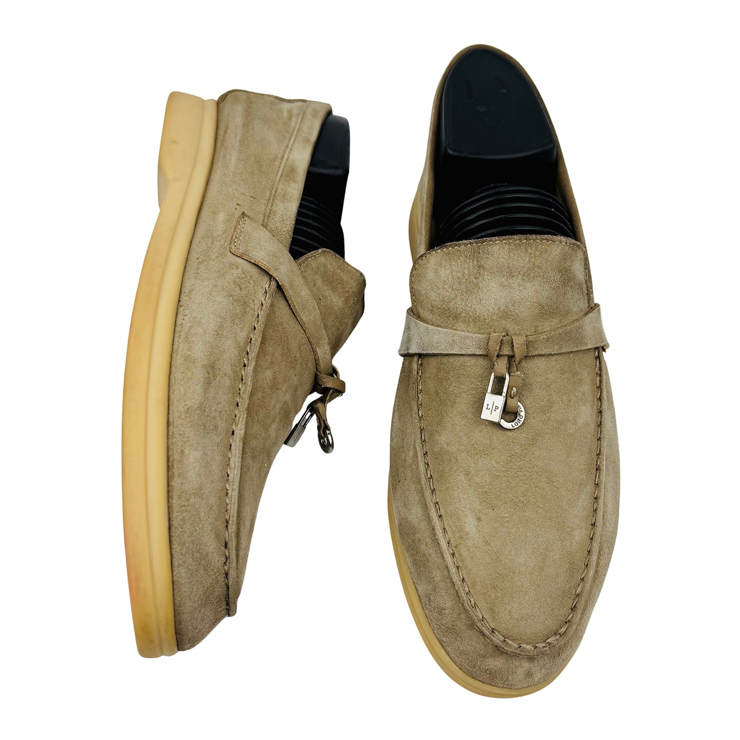 Loro Piana Summer Charms Walk Beige Loafer (Size 37/37.5)