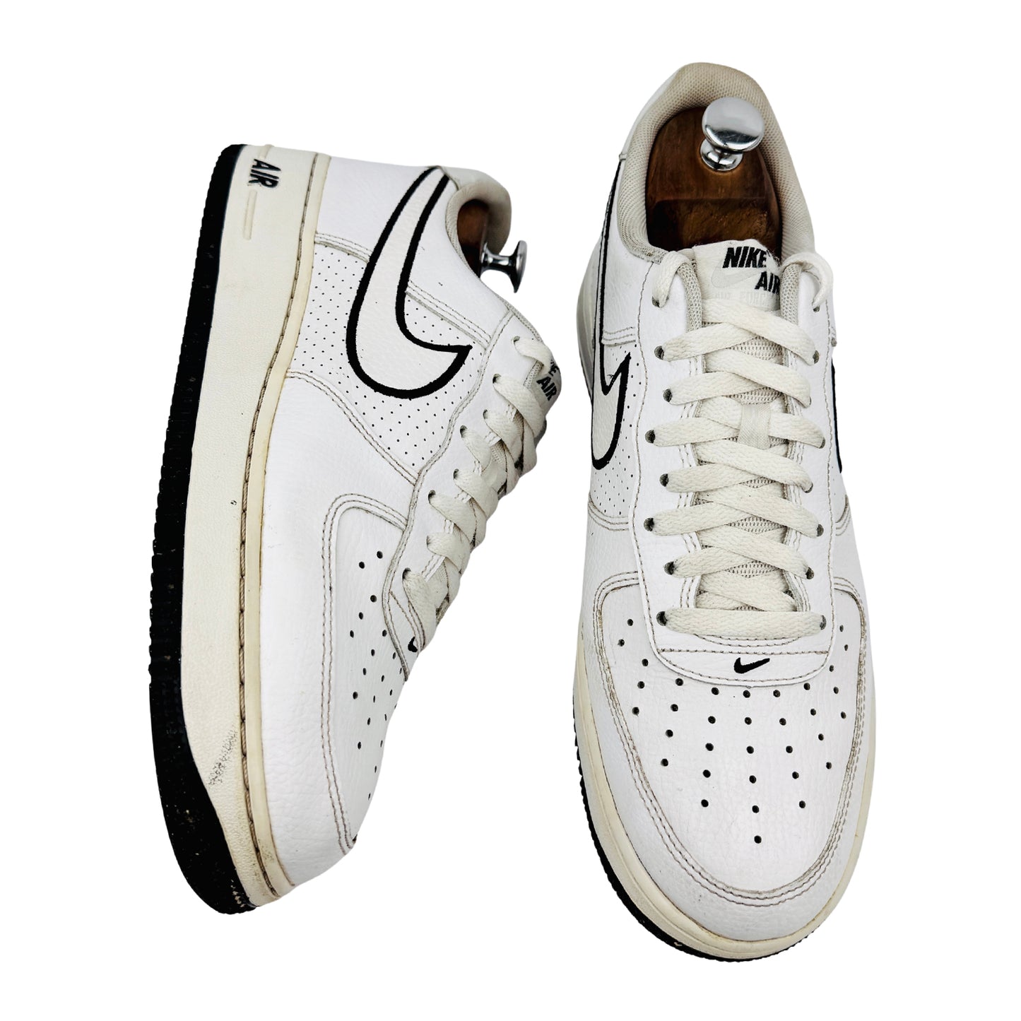 Nike Air Force 1 ’07 'Outline Swoosh' Sneakers (Size 44) - FJ4211-100
