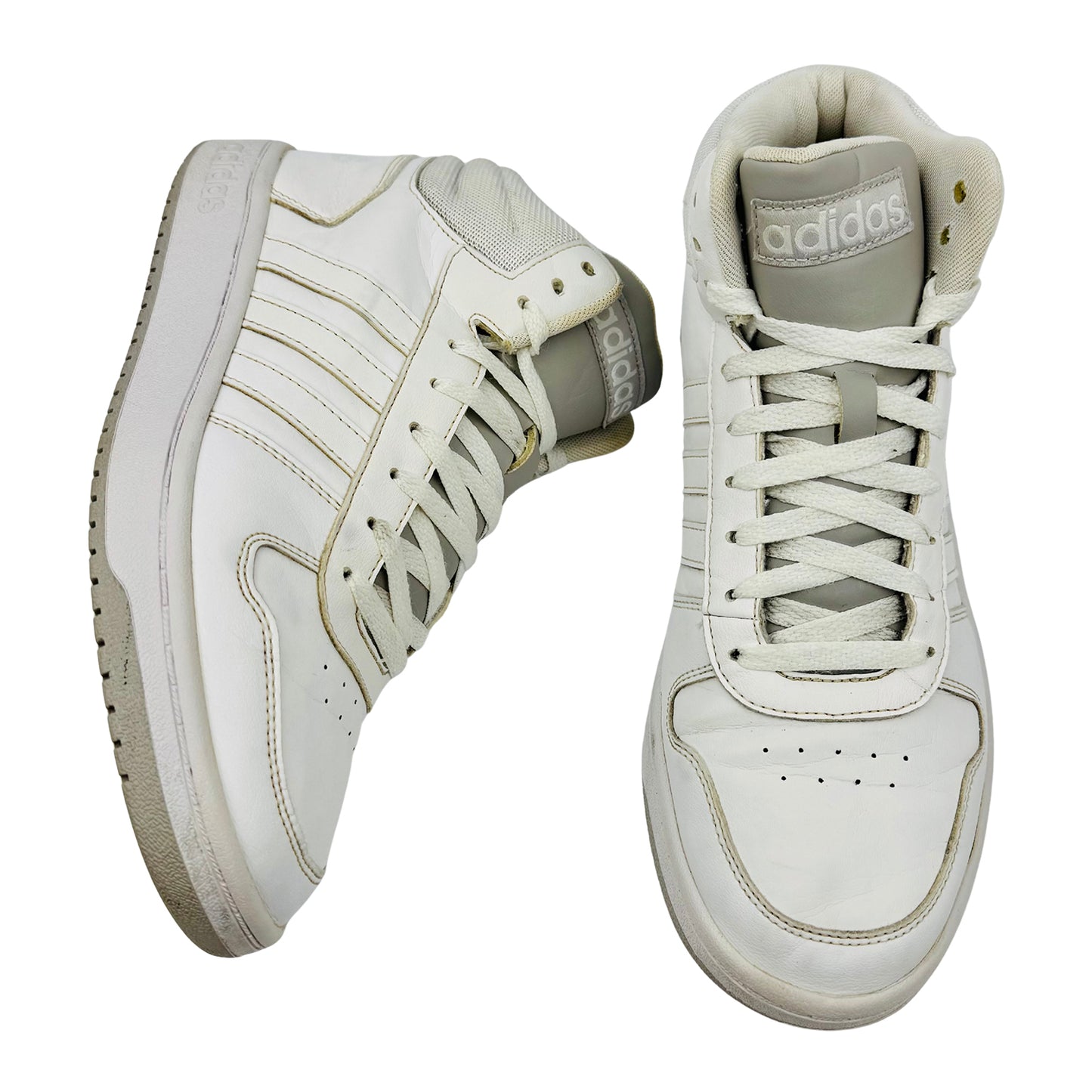 Adidas Hoops 2.0 'Cloud White' Sneakers (Size 42.5) - F34813