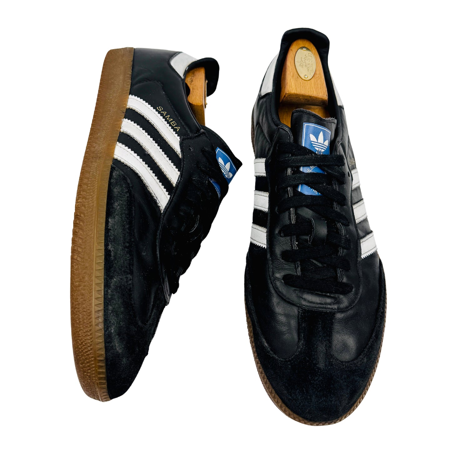 Adidas Samba OG 'Black White' Sneakers (Size 44.5) - B75807