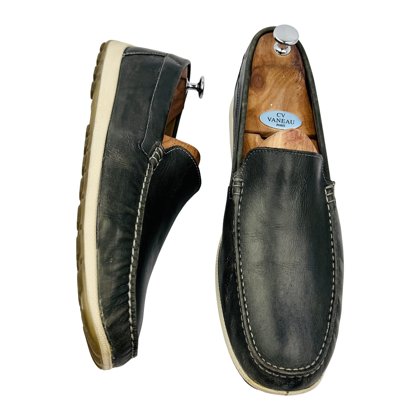 ECCO Reciprico Black Shoes (Size 45) - 66040401532