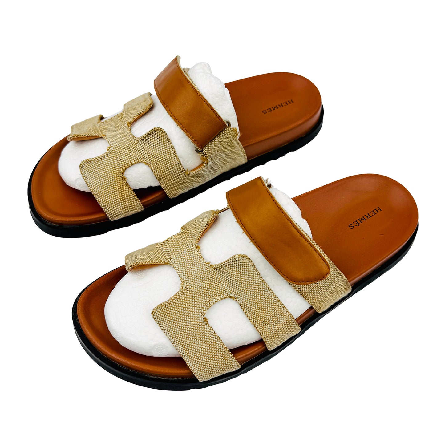 Hermes Men's Chypre Slippers (Size 39/40) - H231819ZHPN440