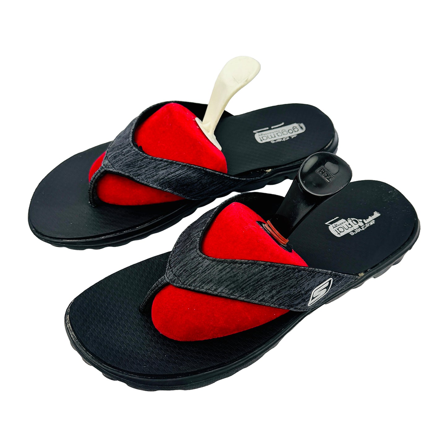 Skechers On The Go Flow Flip Flops (Size 37/38) - 13631‑BBK