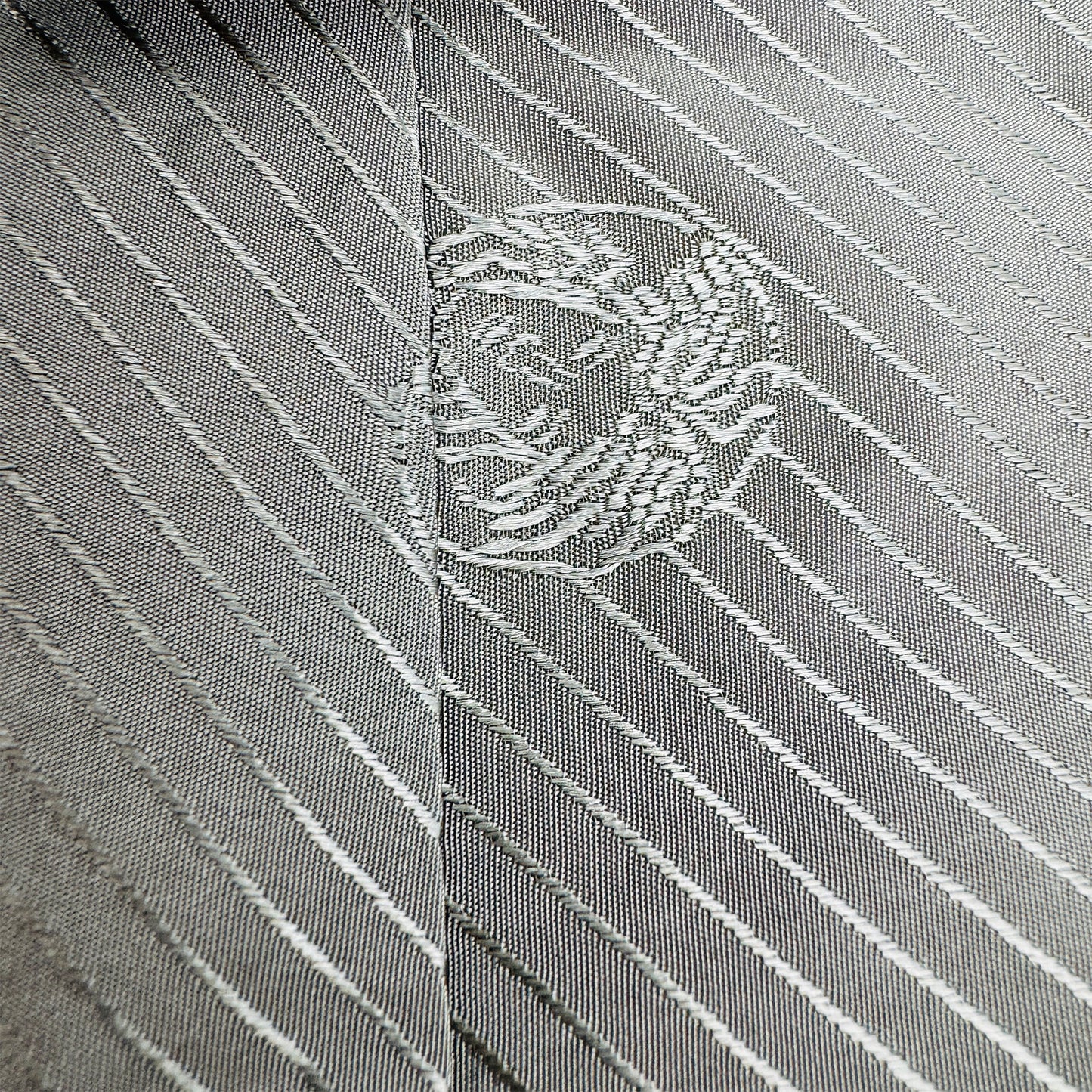 Versace Khaki Green 'Diagonal Stripes' Silk Tie (Size Regular)