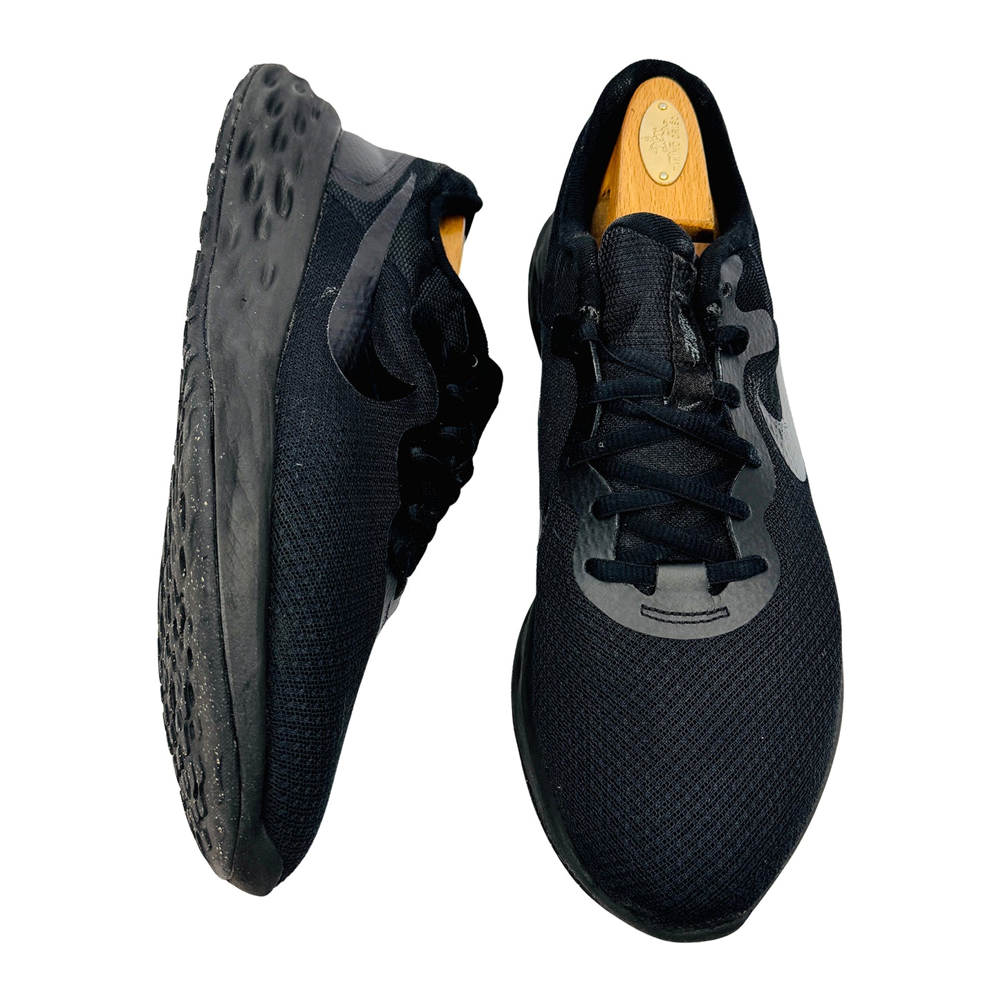 Nike Men's Revolution 6 Black Shoes (Size 44.5) - DC3728-001