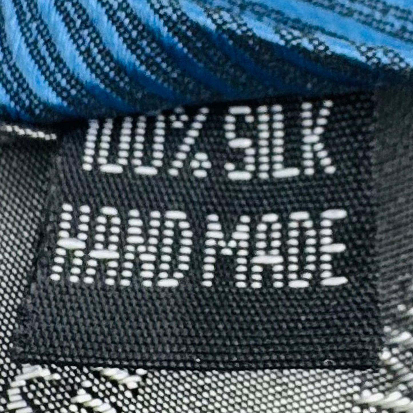 Giorgio Armani Teal Blue 'Diagonal Pinstripes' Tie (Size Regular)