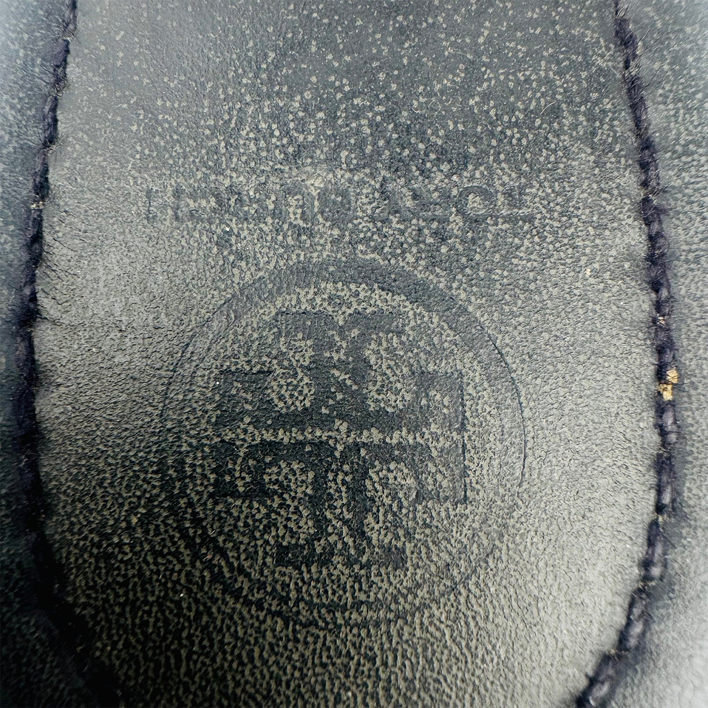 Tory Burch Miller Black Leather Sandal Slides (Size 38.5)