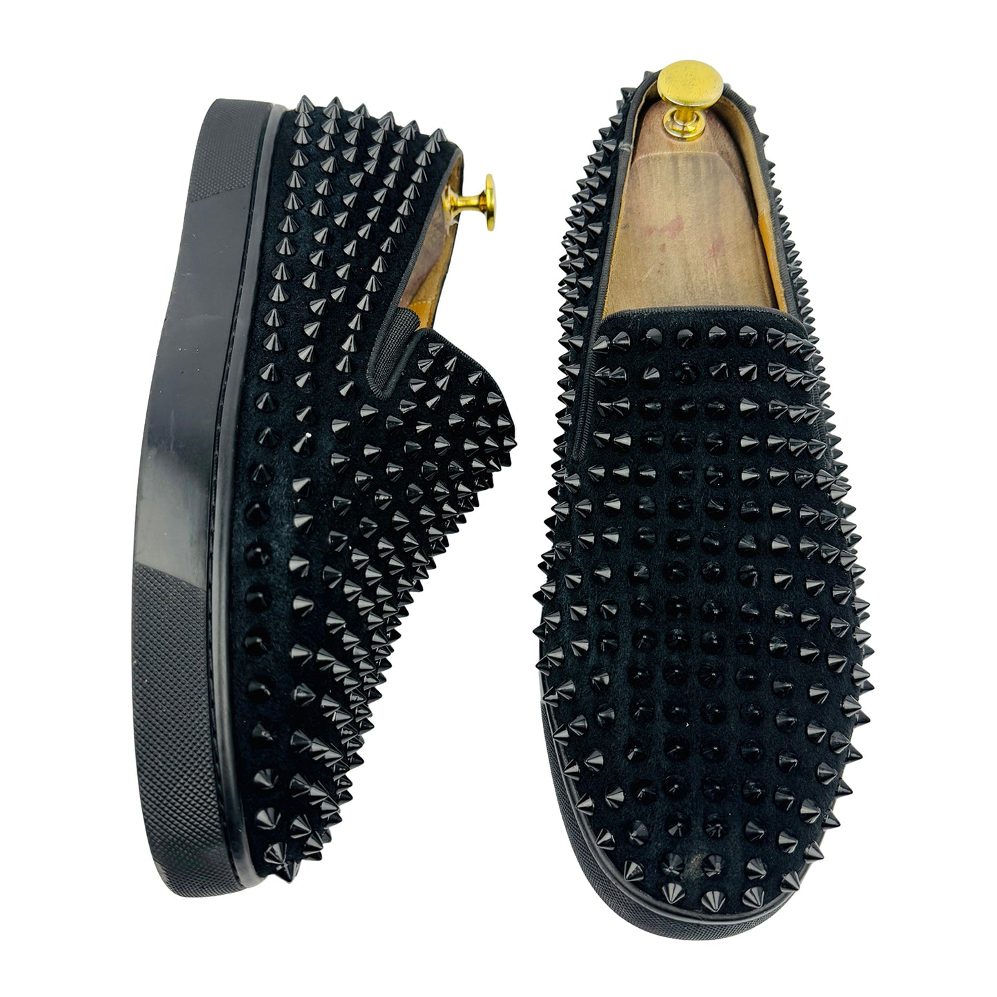 Christian Louboutin Roller Boat 'Spike Embellished' Shoes (Size 41.5/42)