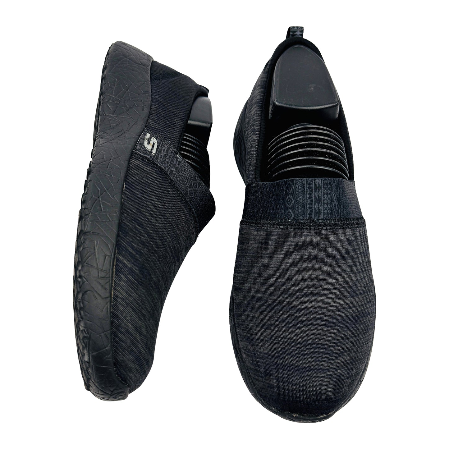 Skechers Black Slipon Shoes (Size 38/38.5) - 12746 BBK