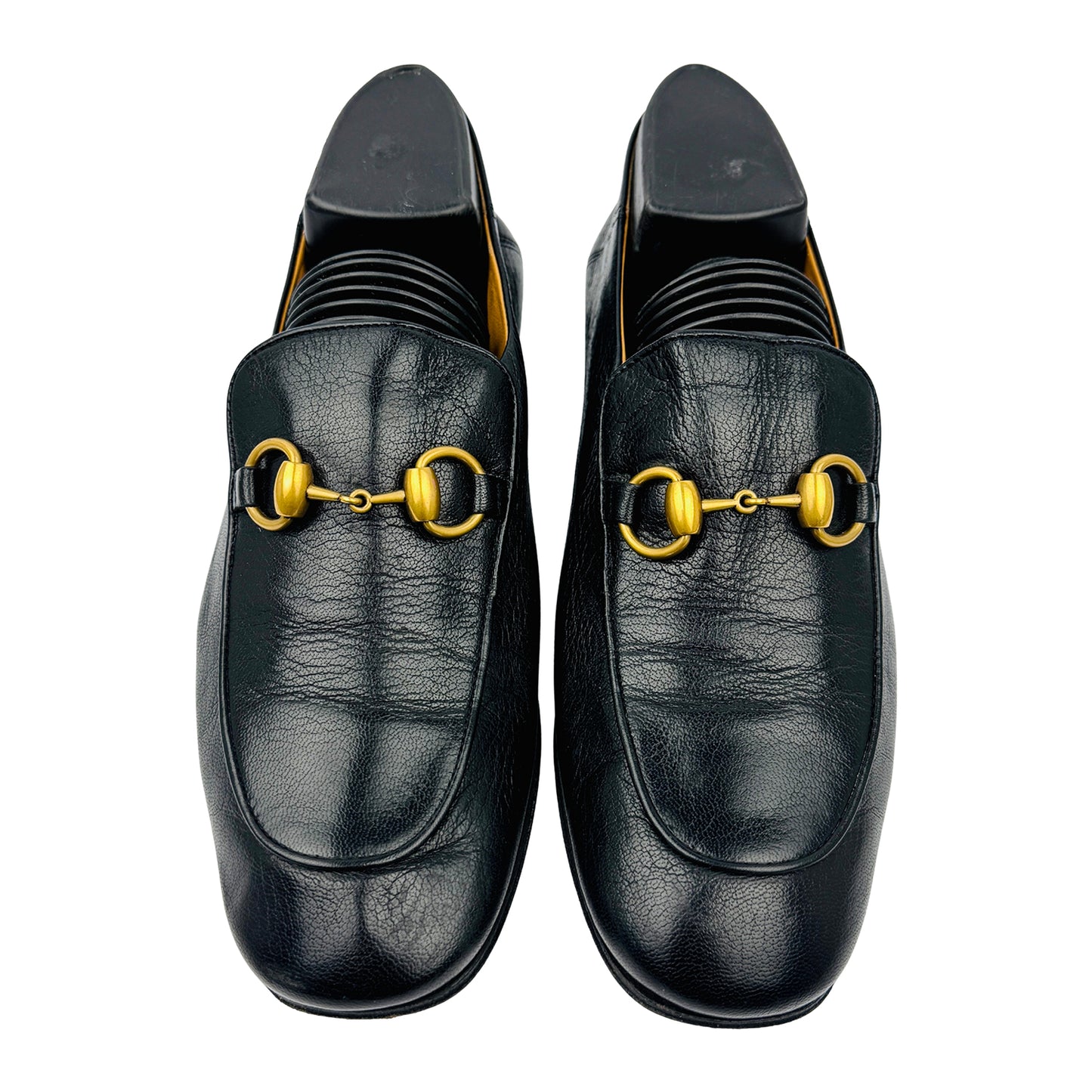 Gucci Women's 1953 Horsebit Black Loafers (Size 37.5/38) - 571050