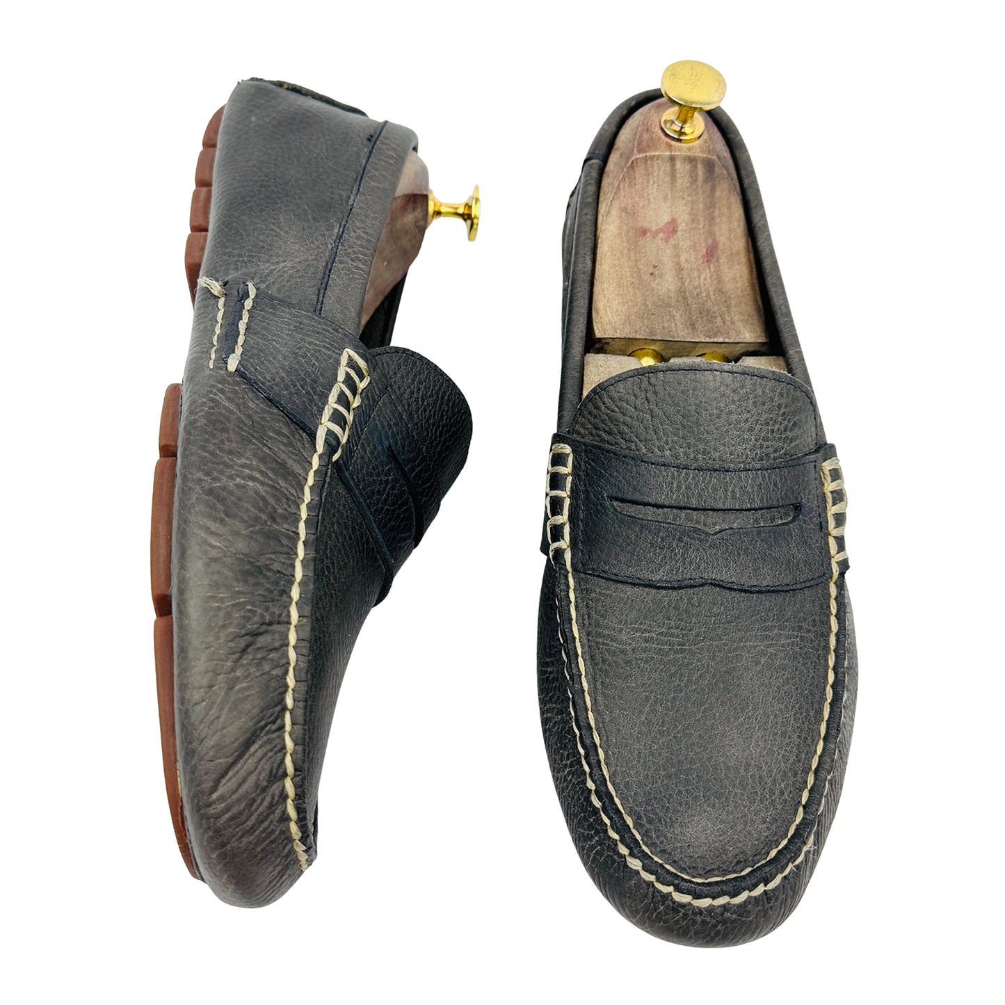 Polo Ralph Lauren Telly Grey Driving Loafers (Size 42) - 803113202