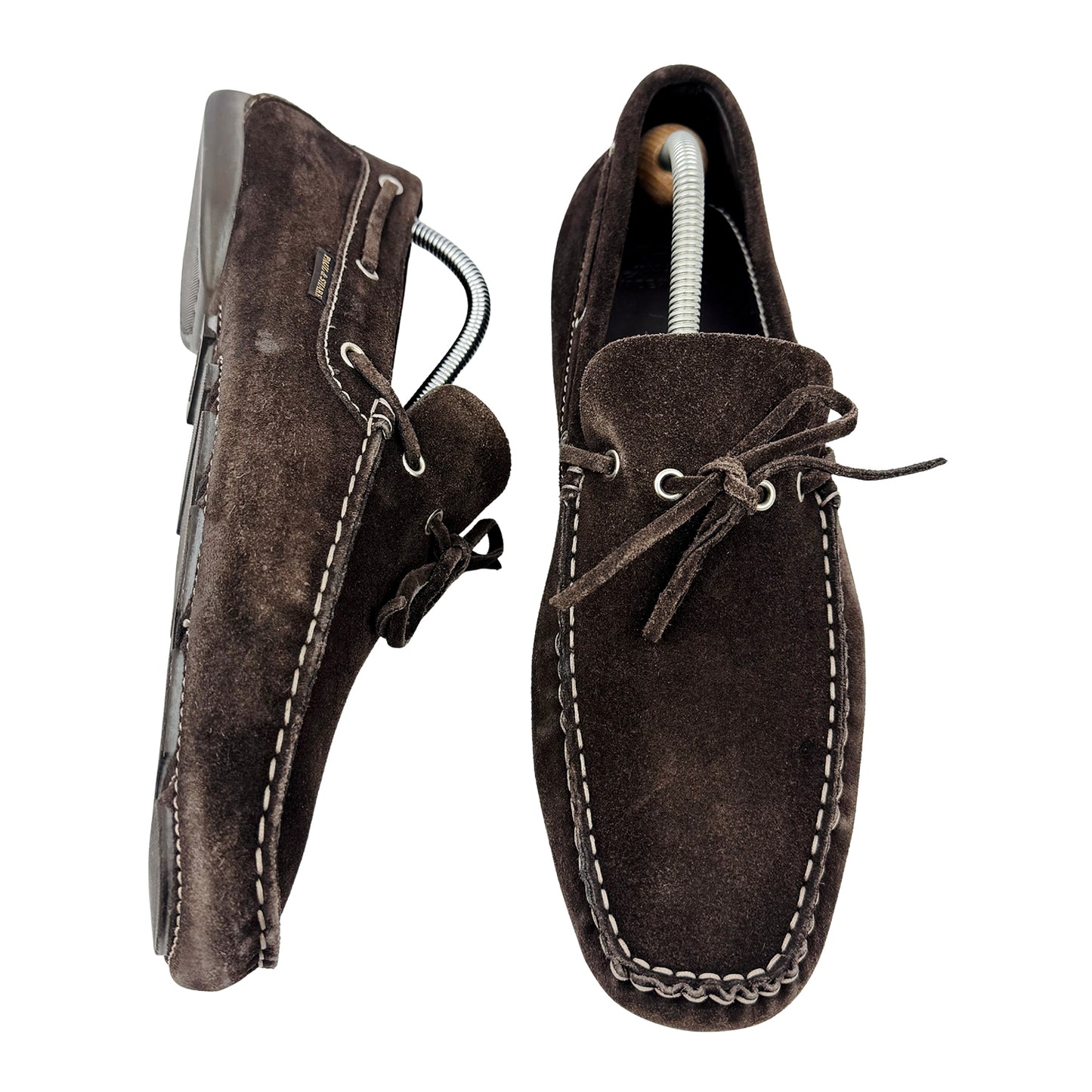 Paul & Shark Brown Tassel Suede Loafers (Size 44/44.5)