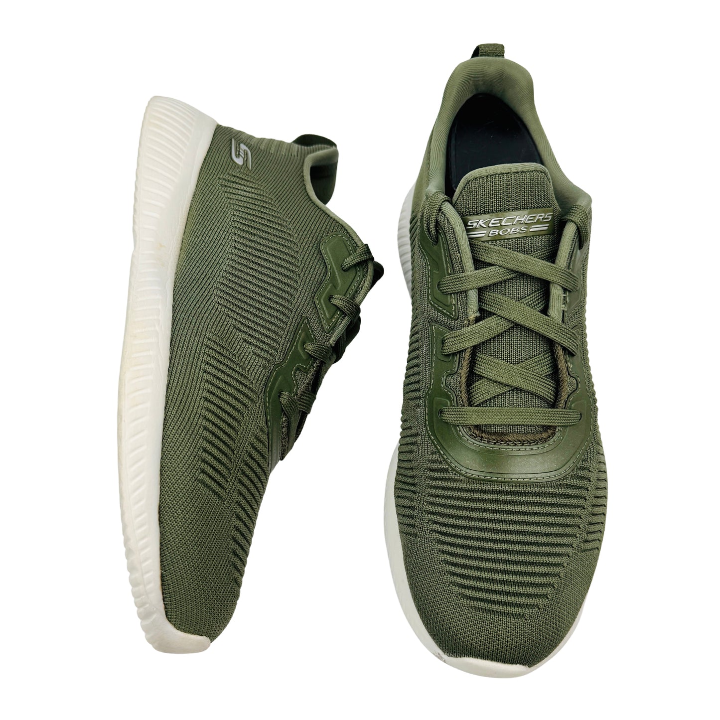 Skechers Bobs Sport Squad - Tough Talk Shoes (Size 40.5/41) - 32504 DKGR