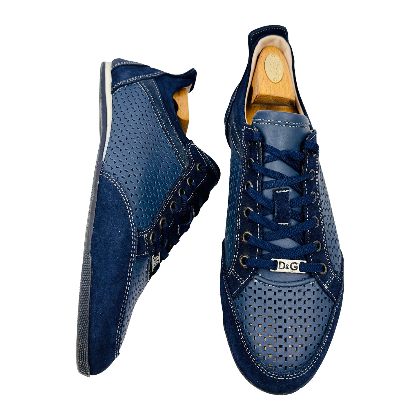 Dolce & Gabbana Men's Leather Suede Sneakers (Size 42.5/43)