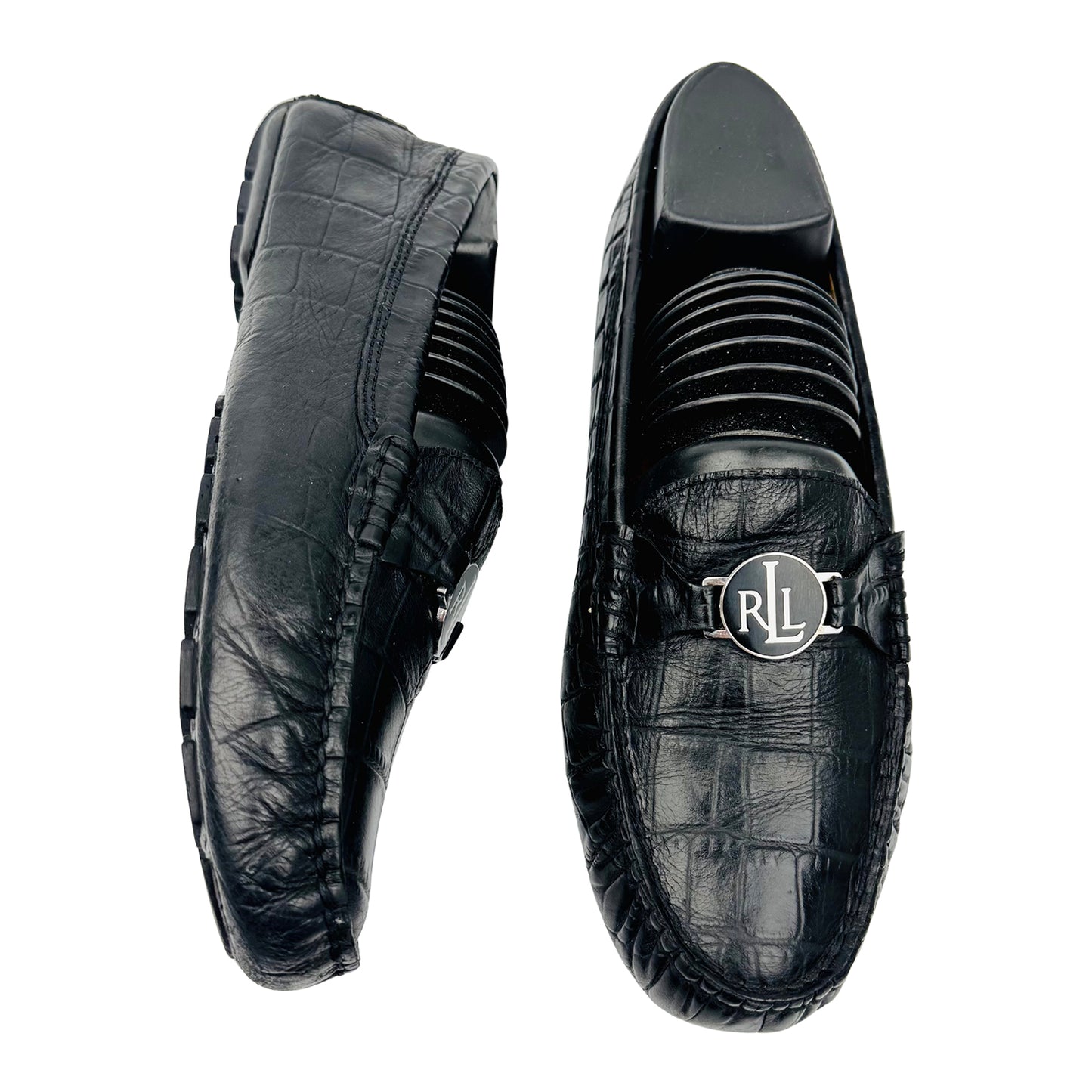 Lauren Ralph Lauren Carley Black Loafer (Size 38.5) - CARLEY-FL-CSL