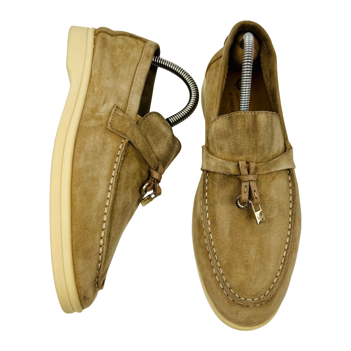 Loro Piana Summer Walk Sand Loafer (Size 37/37.5) - I 43182