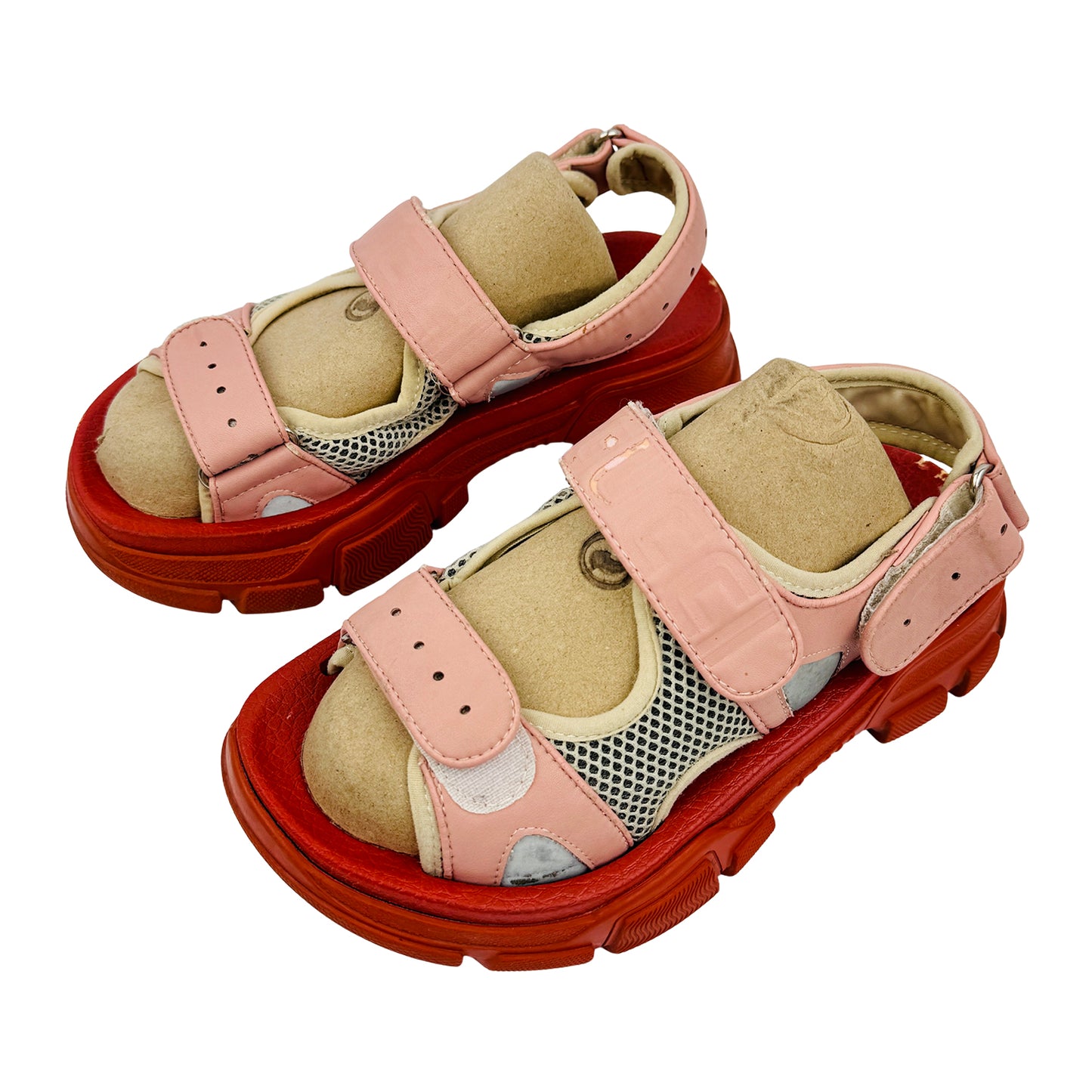 Gucci Women's Flashtrek Leather Sandals (Size 38)